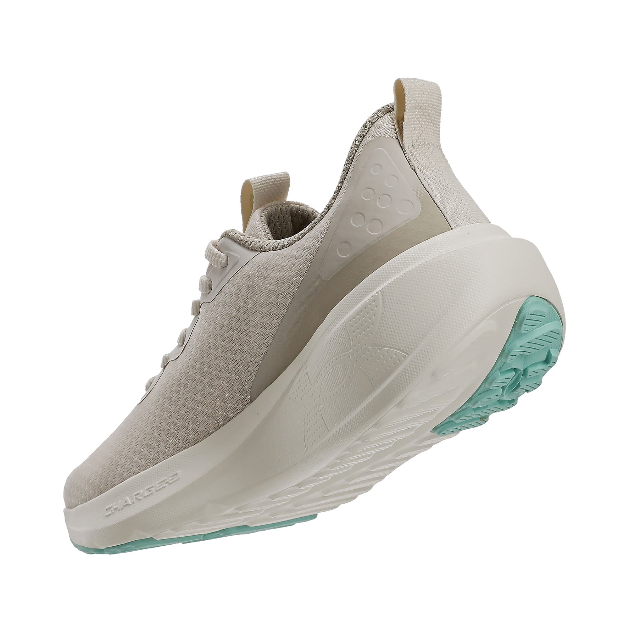 Tênis de Corrida Under Armour Charged Great Feminino Cinza/Verde 5