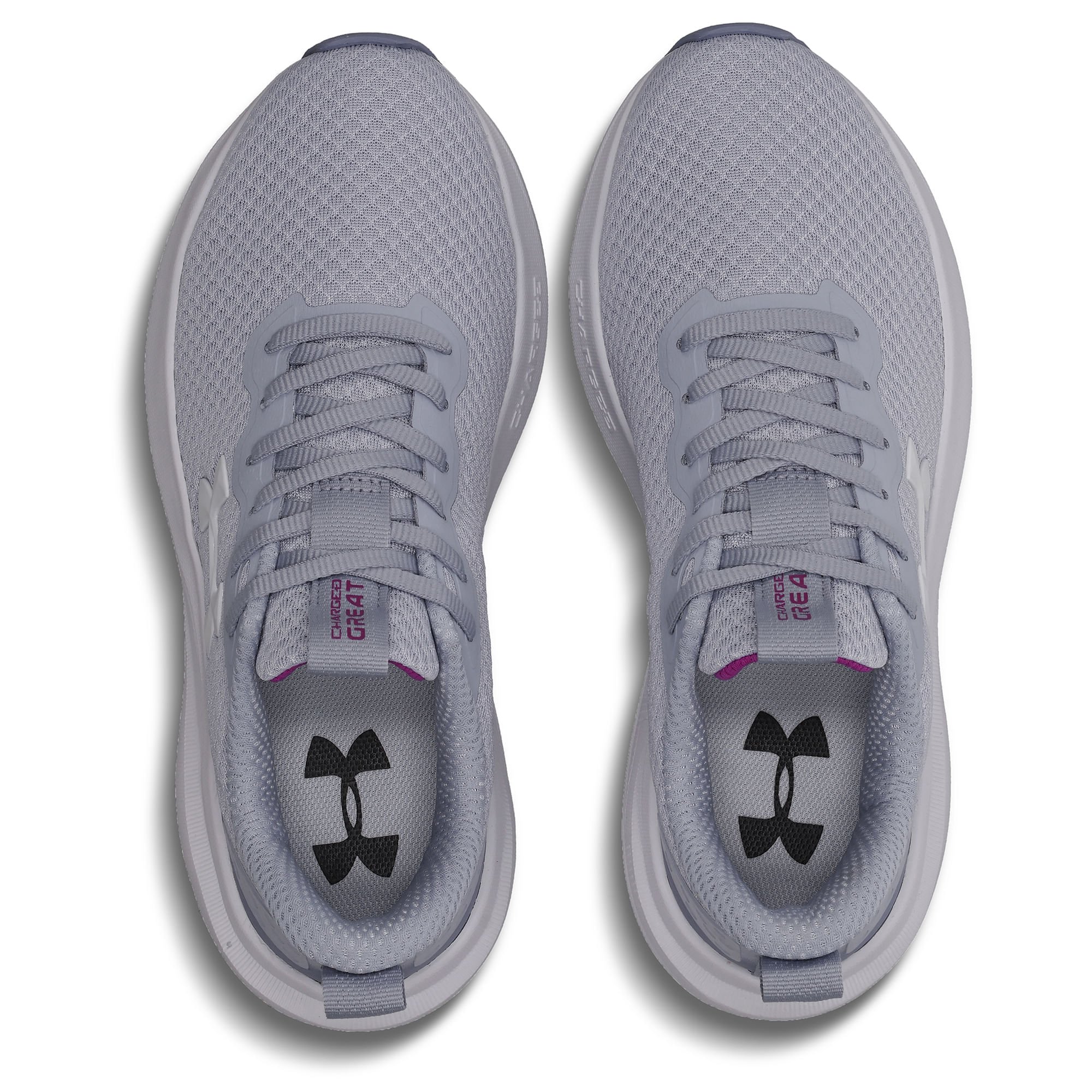 Tênis de Corrida Under Armour Charged Great Feminino Azul 2