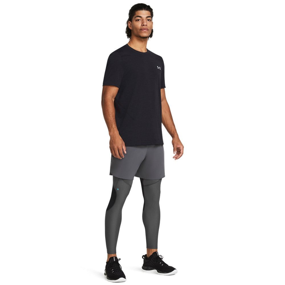 Shorts de Treino Under Armour Vanish Elite Masculino Cinza 3
