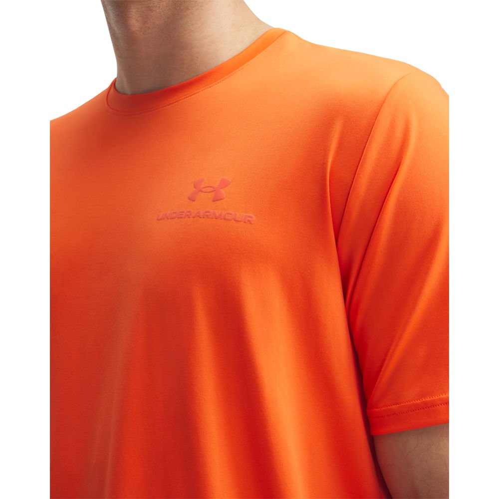 Camiseta de Treino Under Armour Vanish Energy Masculina Laranja 3