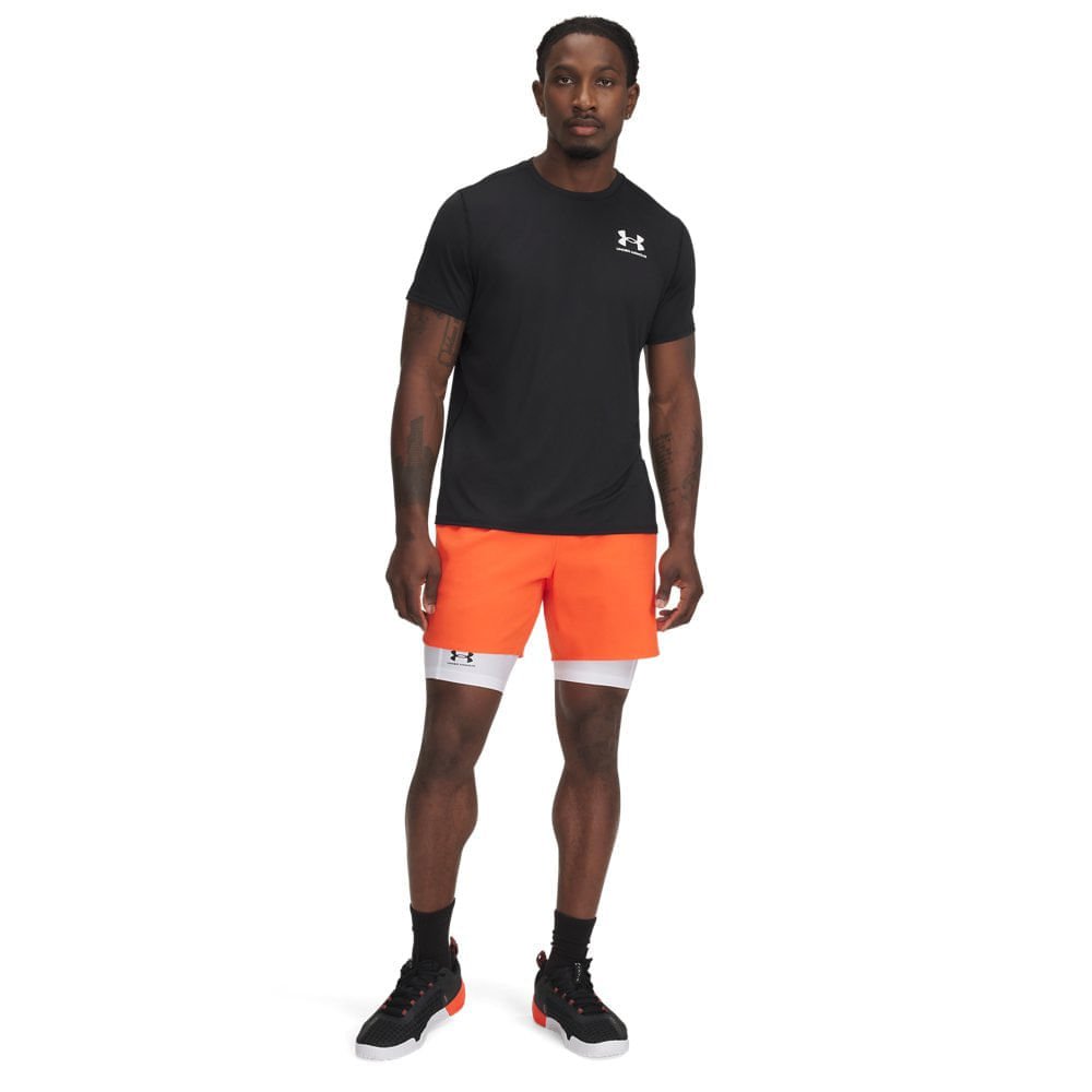 Shorts de Treino Under Armour Vanish Elite Masculino Vermelho 4