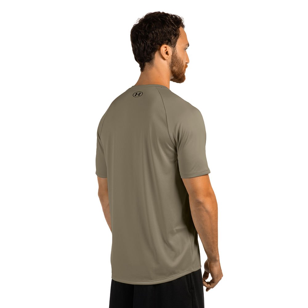 Camiseta de Treino Under Armour Velocity Tee 2.0 Masculina Cinza 3
