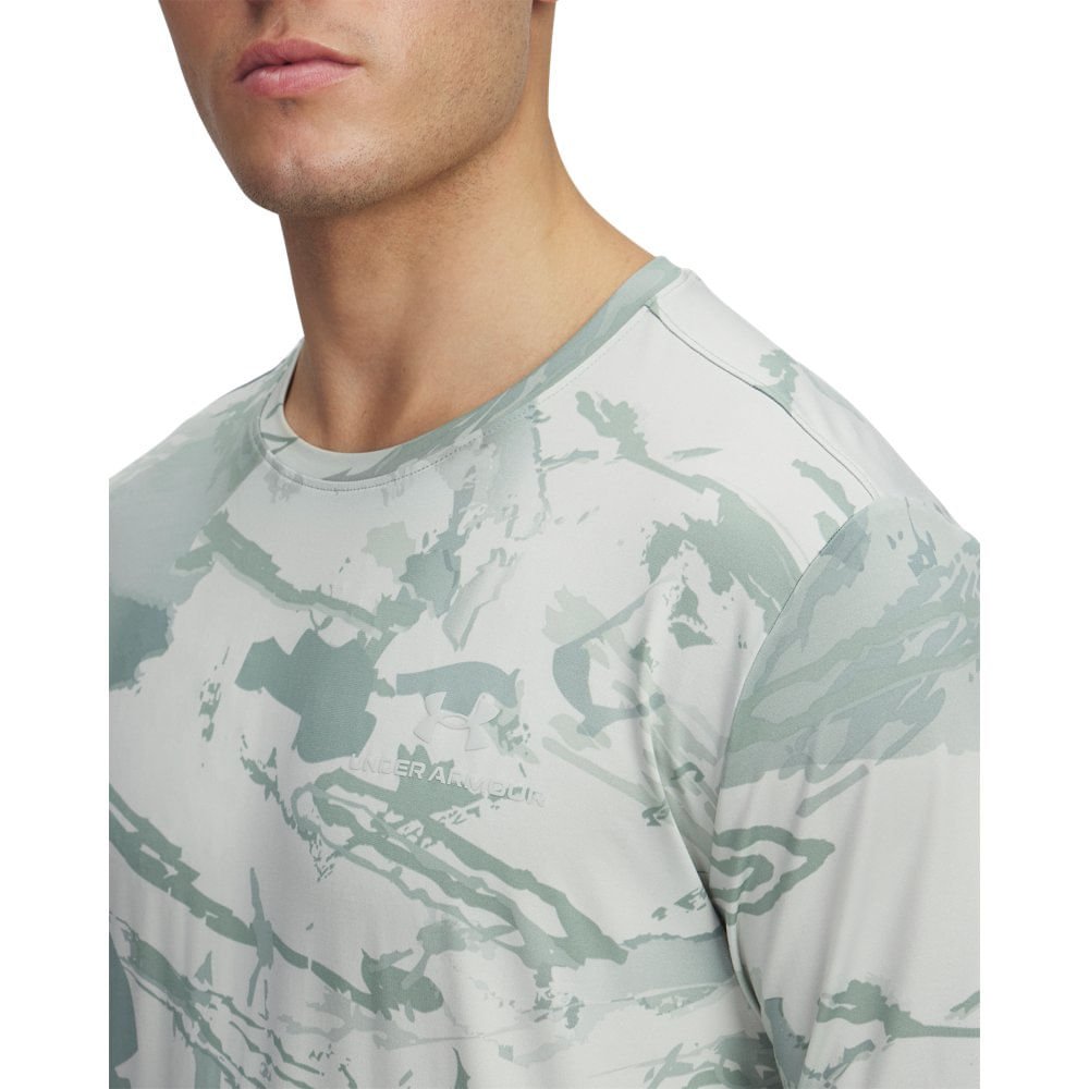 Camiseta de Treino Under Armour Vanish Energy Masculina Verde 4