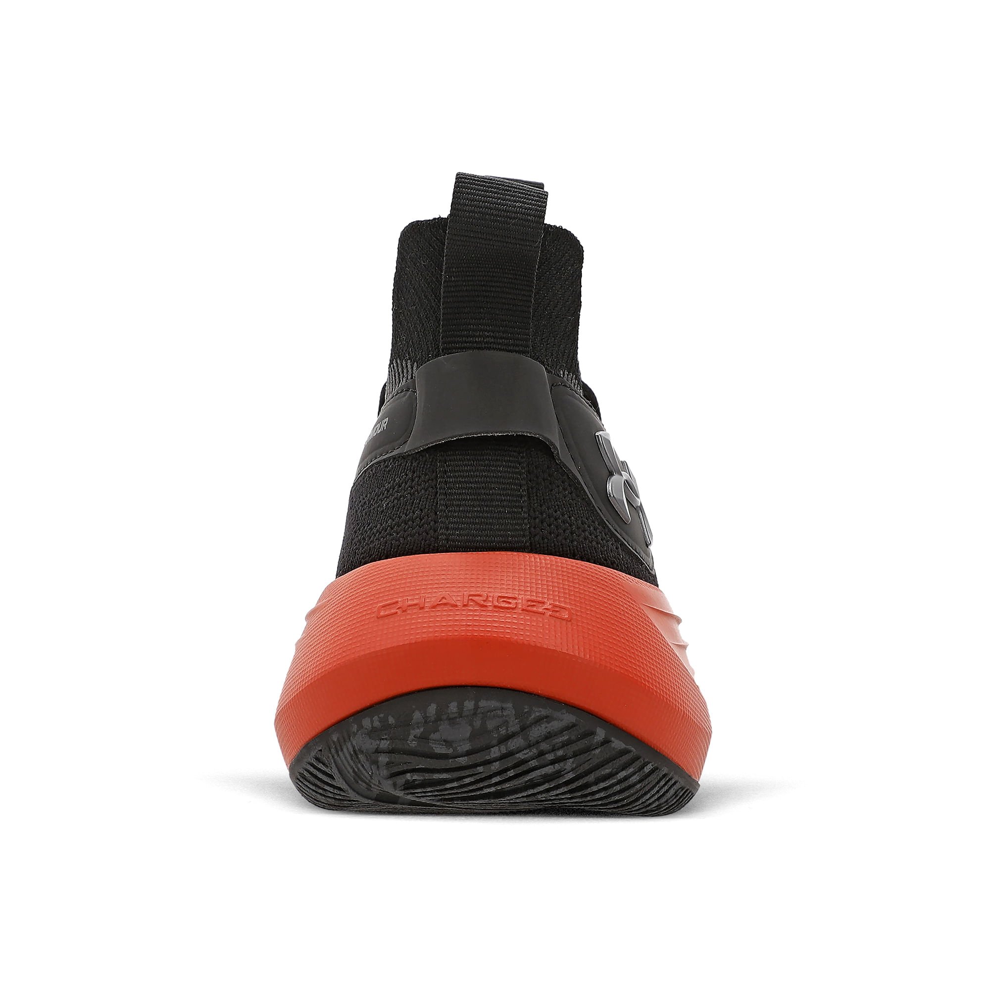 Tênis de Basquete Under Armour Hooper Masculino Preto/Laranja 7