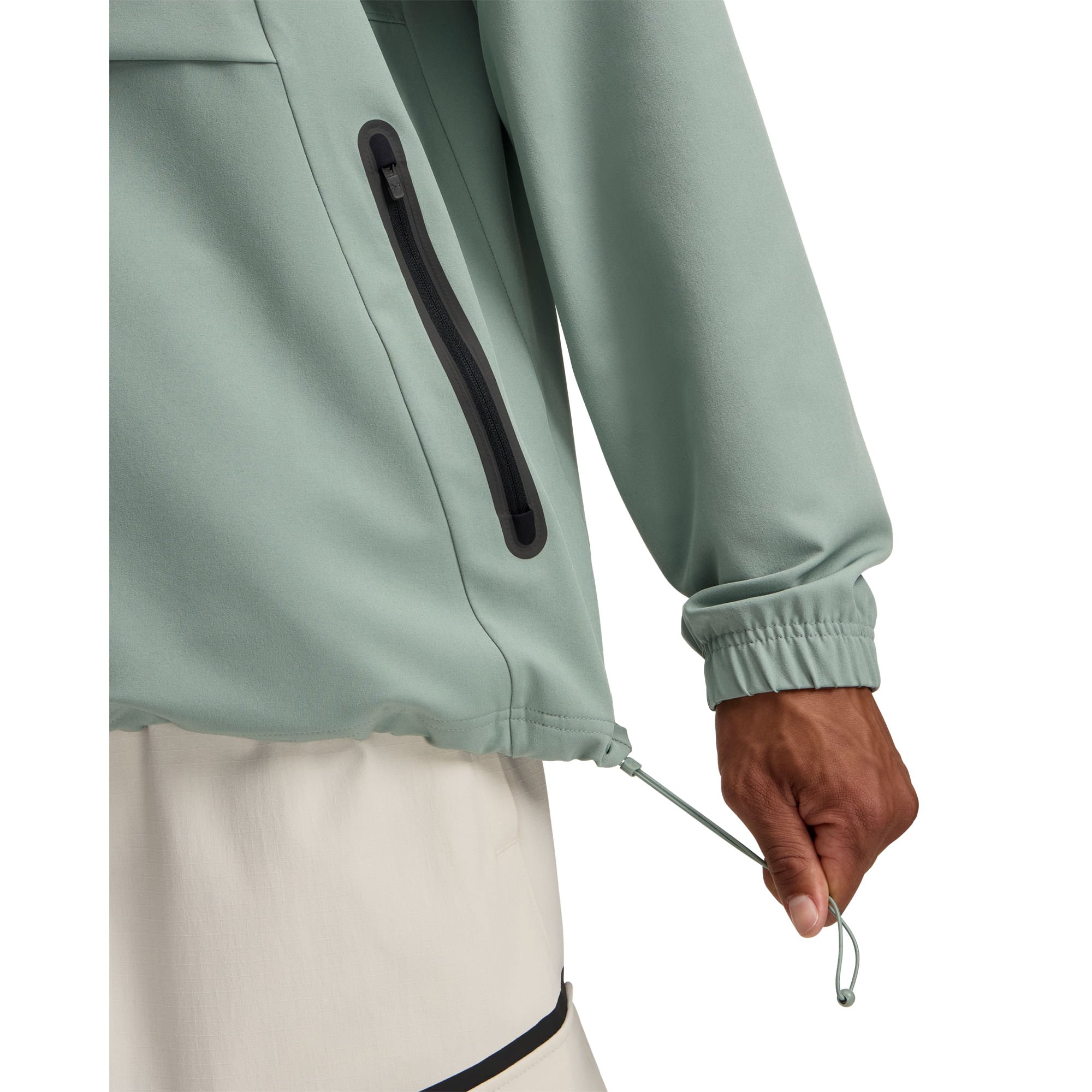 Jaqueta Sportstyle Under Armour Icon Heavyweight Terry Masculina Verde 3