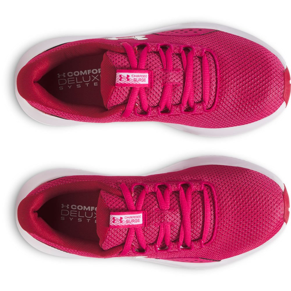 Tênis de Corrida Under Armour Charged Quicker Feminino Rosa 4
