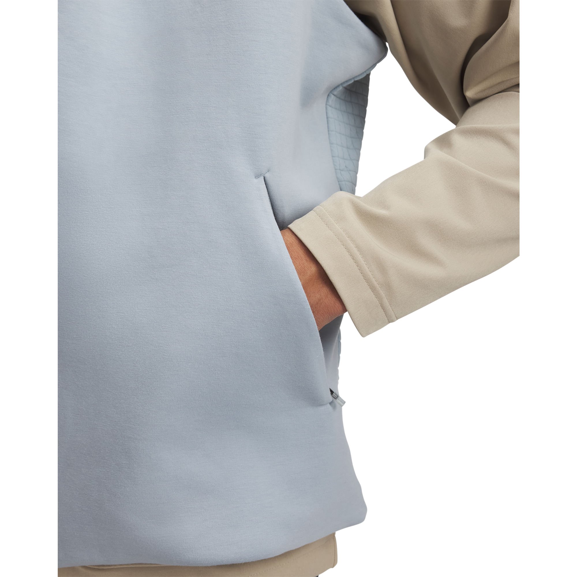 Jaqueta Sportstyle Under Armour Unstoppable Left Chest Masculina Bege 5