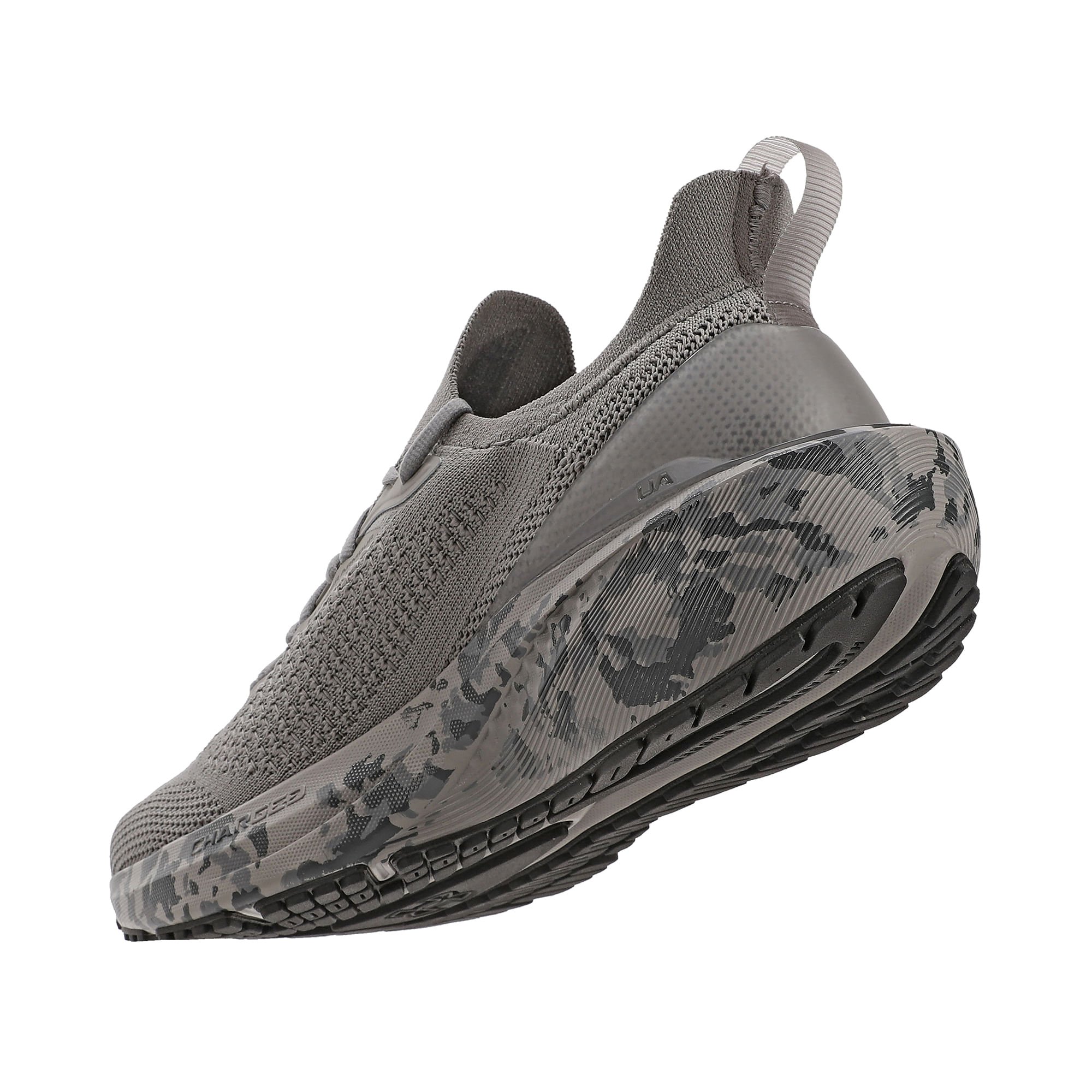 Tênis de Corrida Under Armour Charged Quicker 2 Masculino Cinza 6