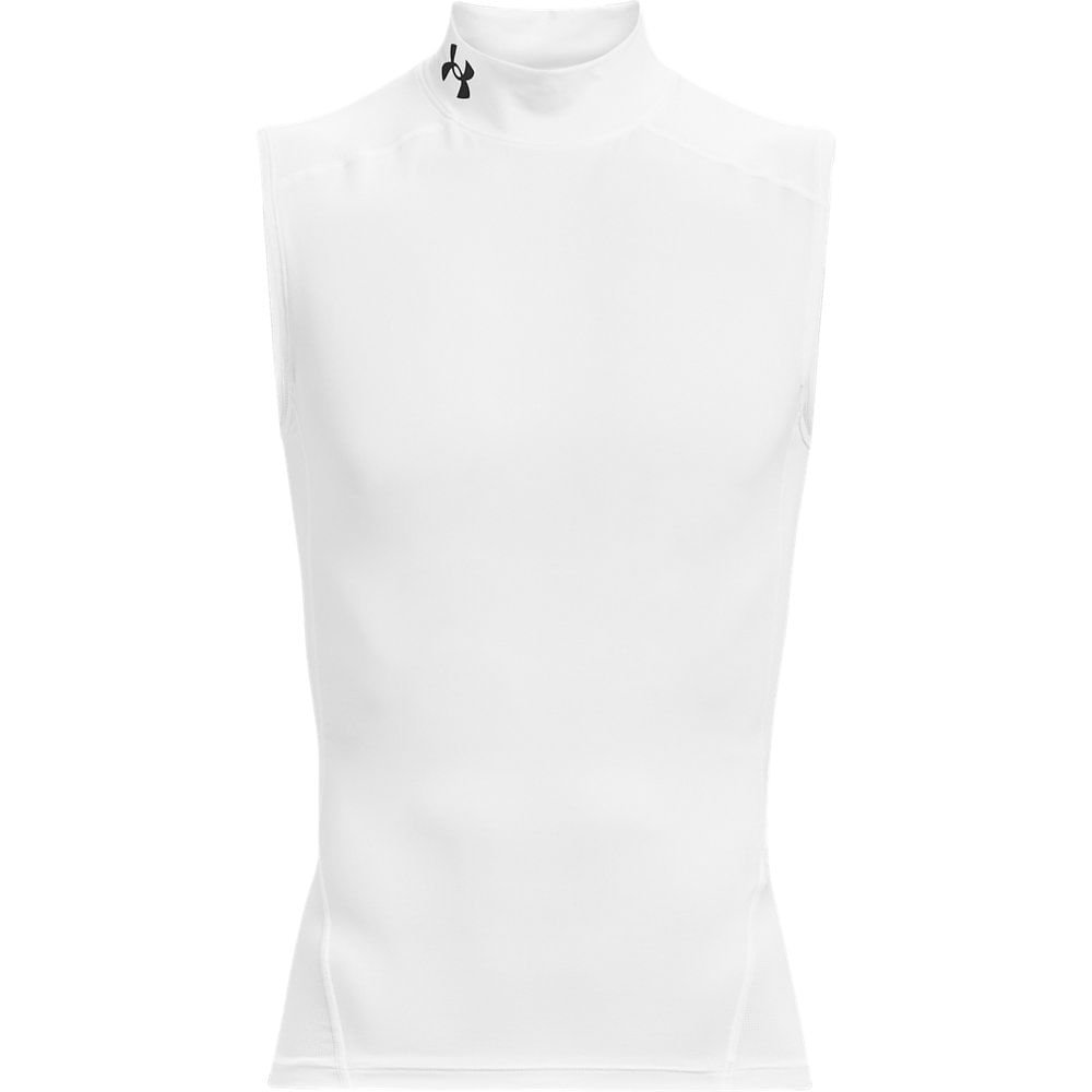 Regata de Treino Masculina Under Armour HeatGear Mock Branco 5