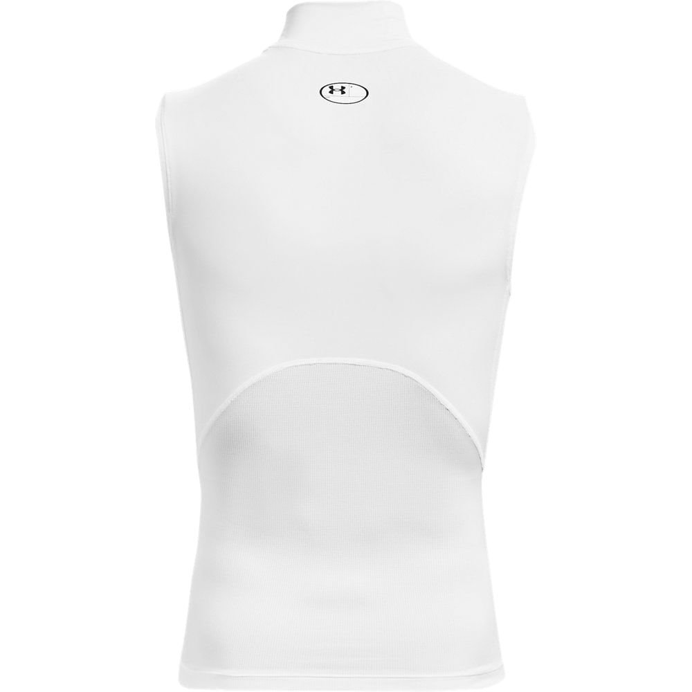 Regata de Treino Masculina Under Armour HeatGear Mock Branco 6