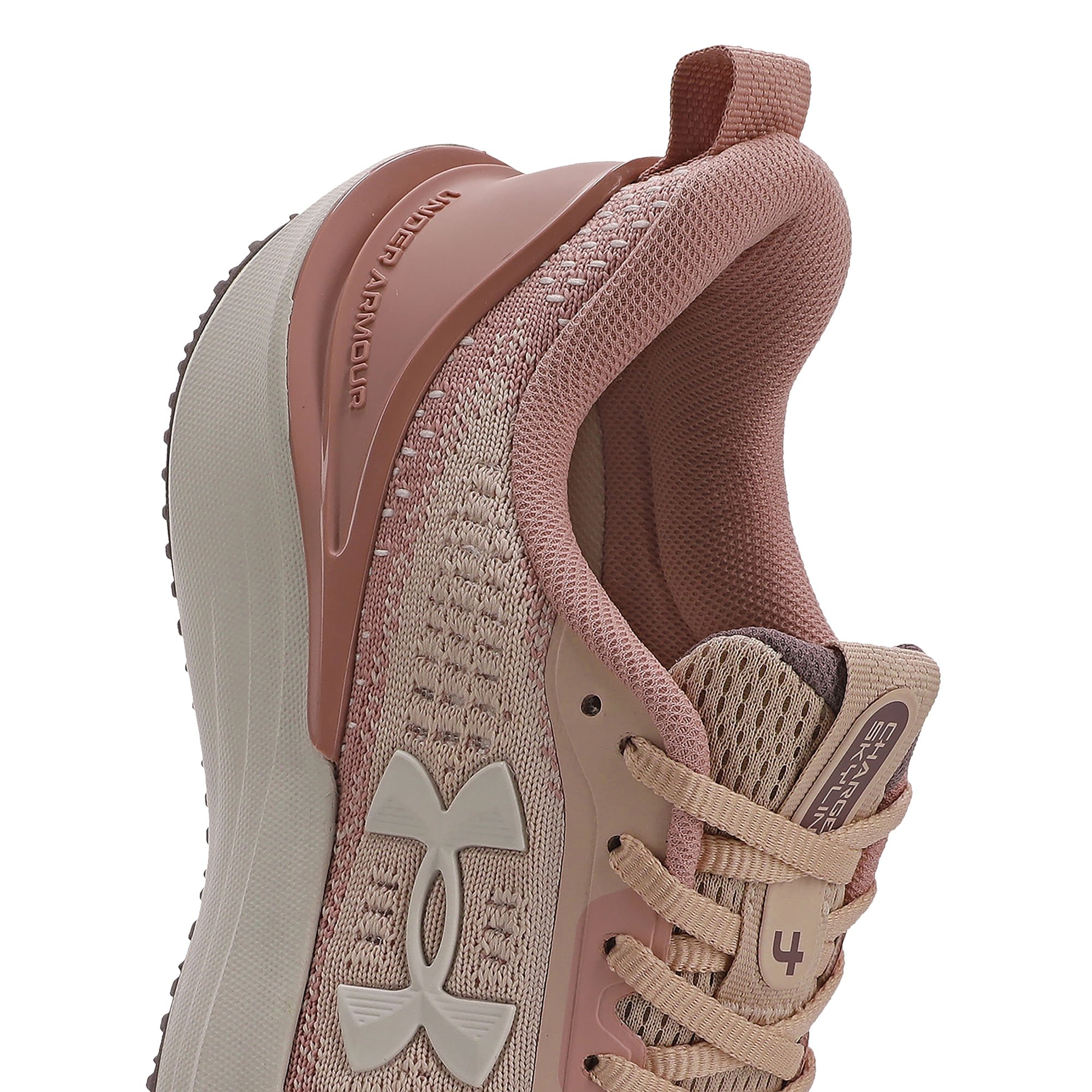 Tênis de Corrida Under Armour Charged Skyline 4 Feminino Rosa 8