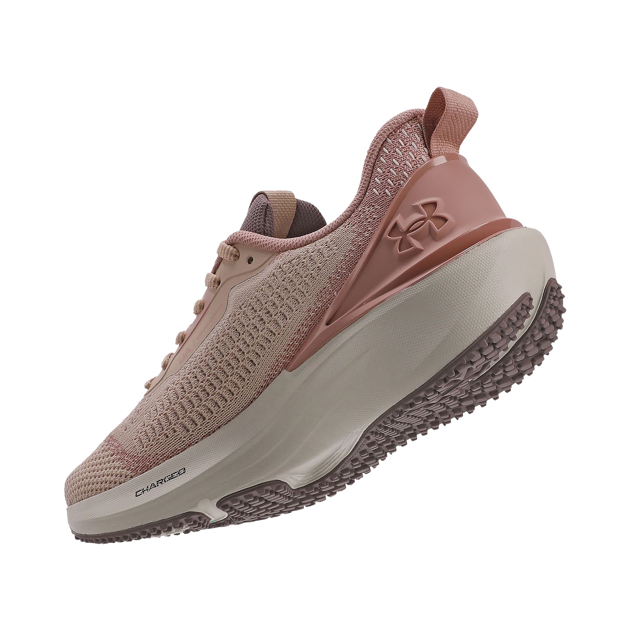 Tênis de Corrida Under Armour Charged Skyline 4 Feminino Rosa 5