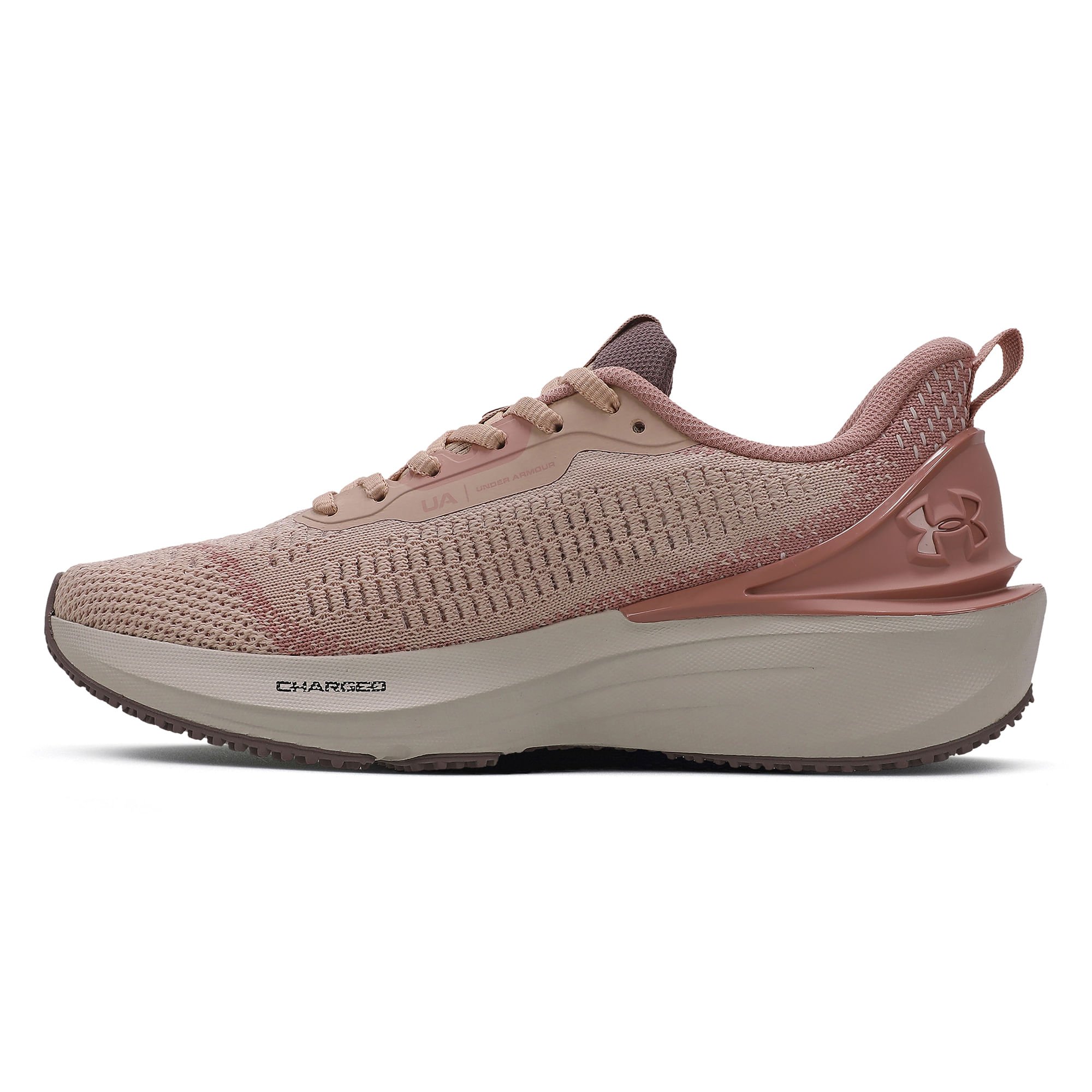 Tênis de Corrida Under Armour Charged Skyline 4 Feminino Rosa 4