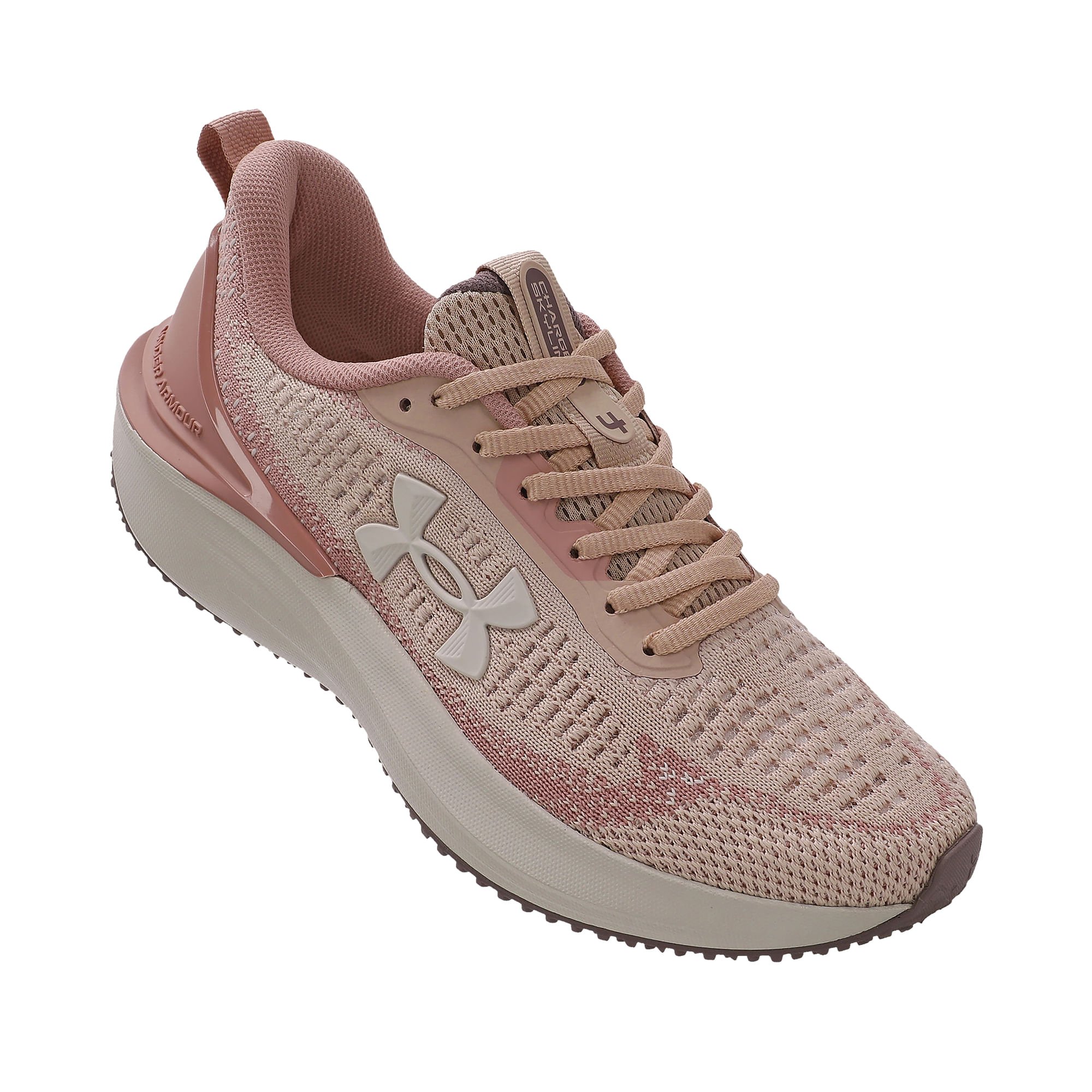 Tênis de Corrida Under Armour Charged Skyline 4 Feminino Rosa 3