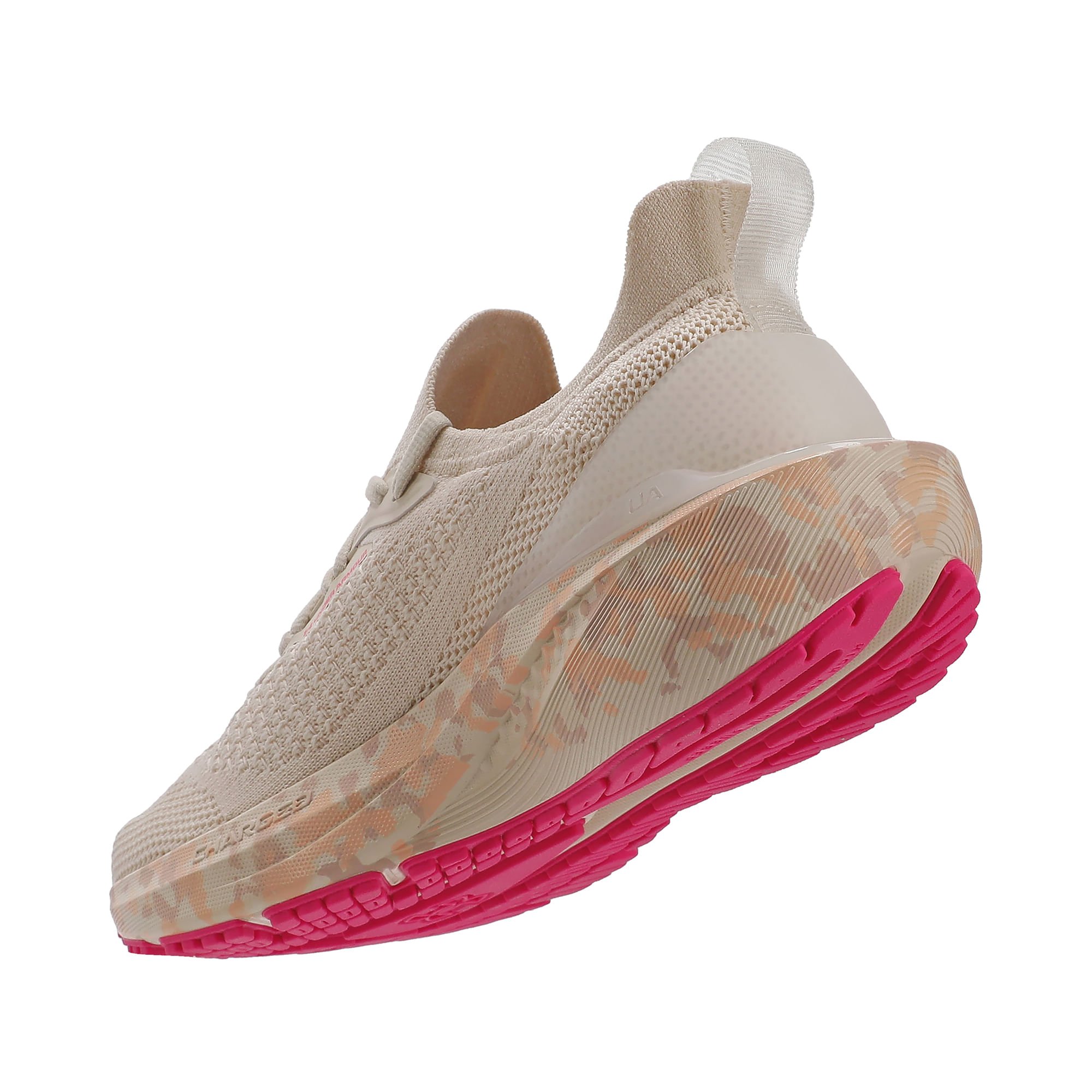 Tênis de Treino Under Armour Charged Quicker 2 Feminino Bege 7