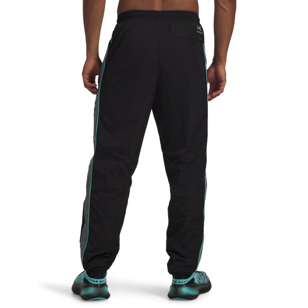 Calça Sportstyle Under Armour Mansory Icon Track Masculina Preto 2
