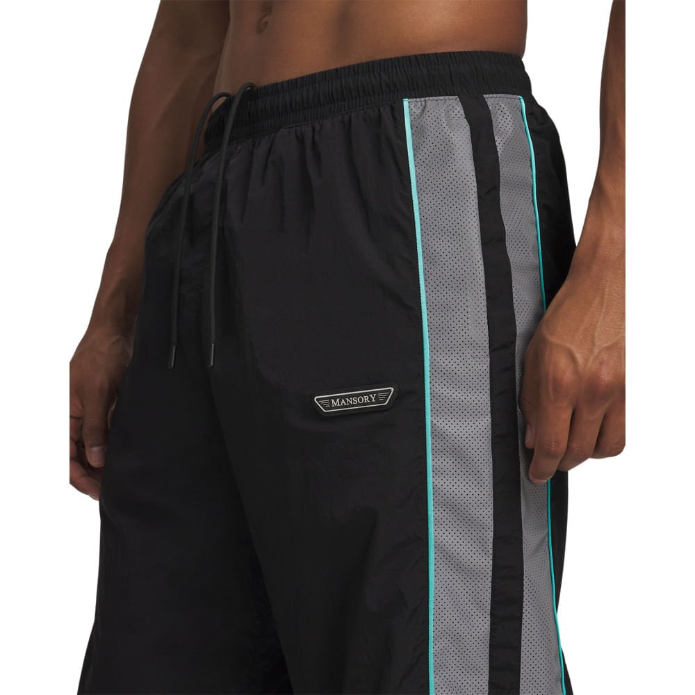 Calça Sportstyle Under Armour Mansory Icon Track Masculina Preto 3