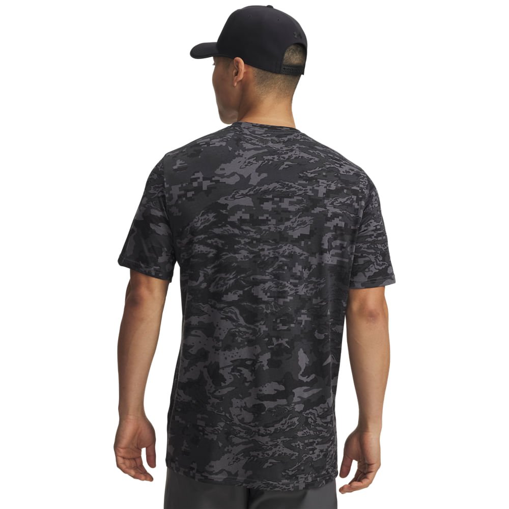 Camiseta Sportstyle Under Armour ABC Camo Masculina Cinza 2