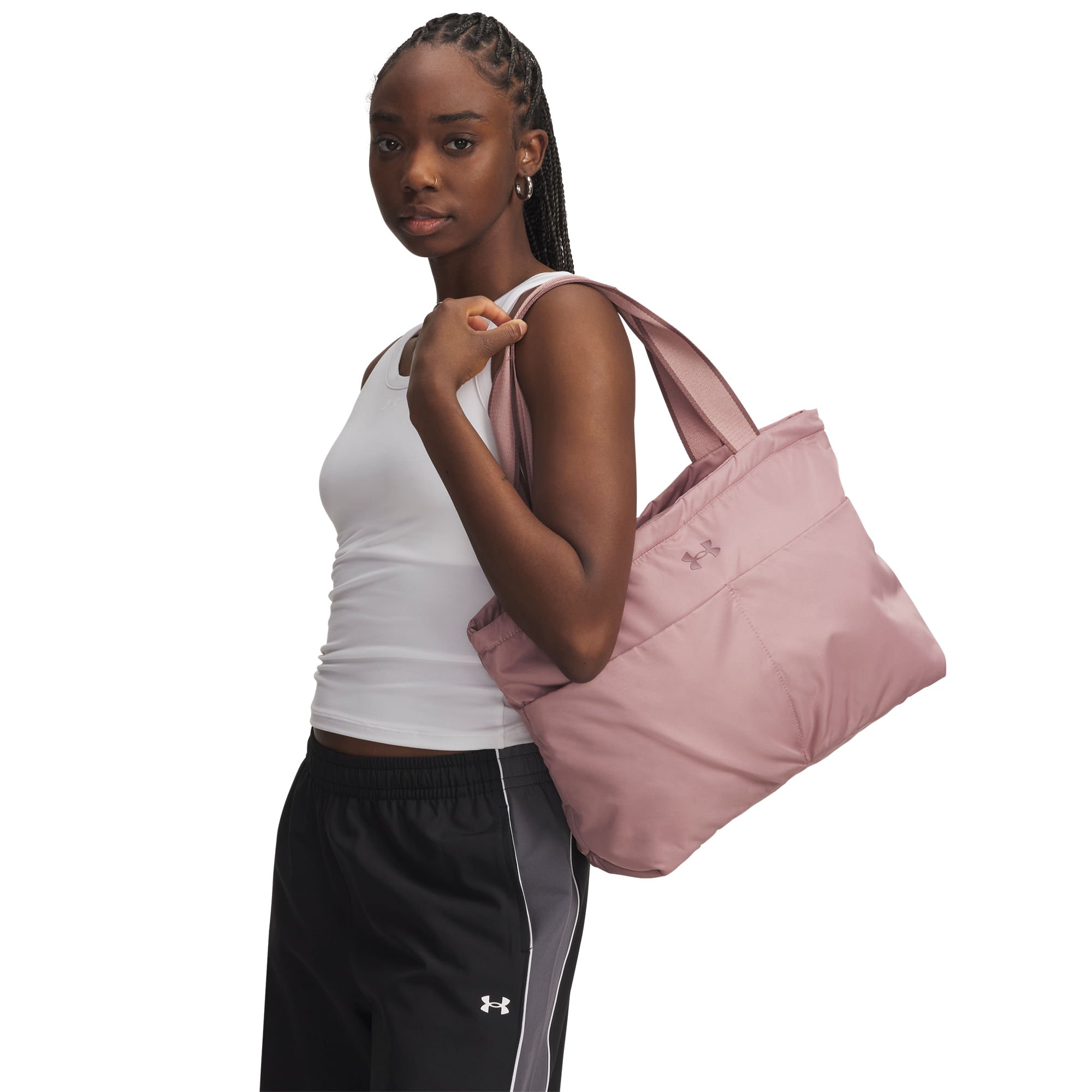 Bolsa Sporstyle Under Armour Studio Lite Feminina Rosa 5