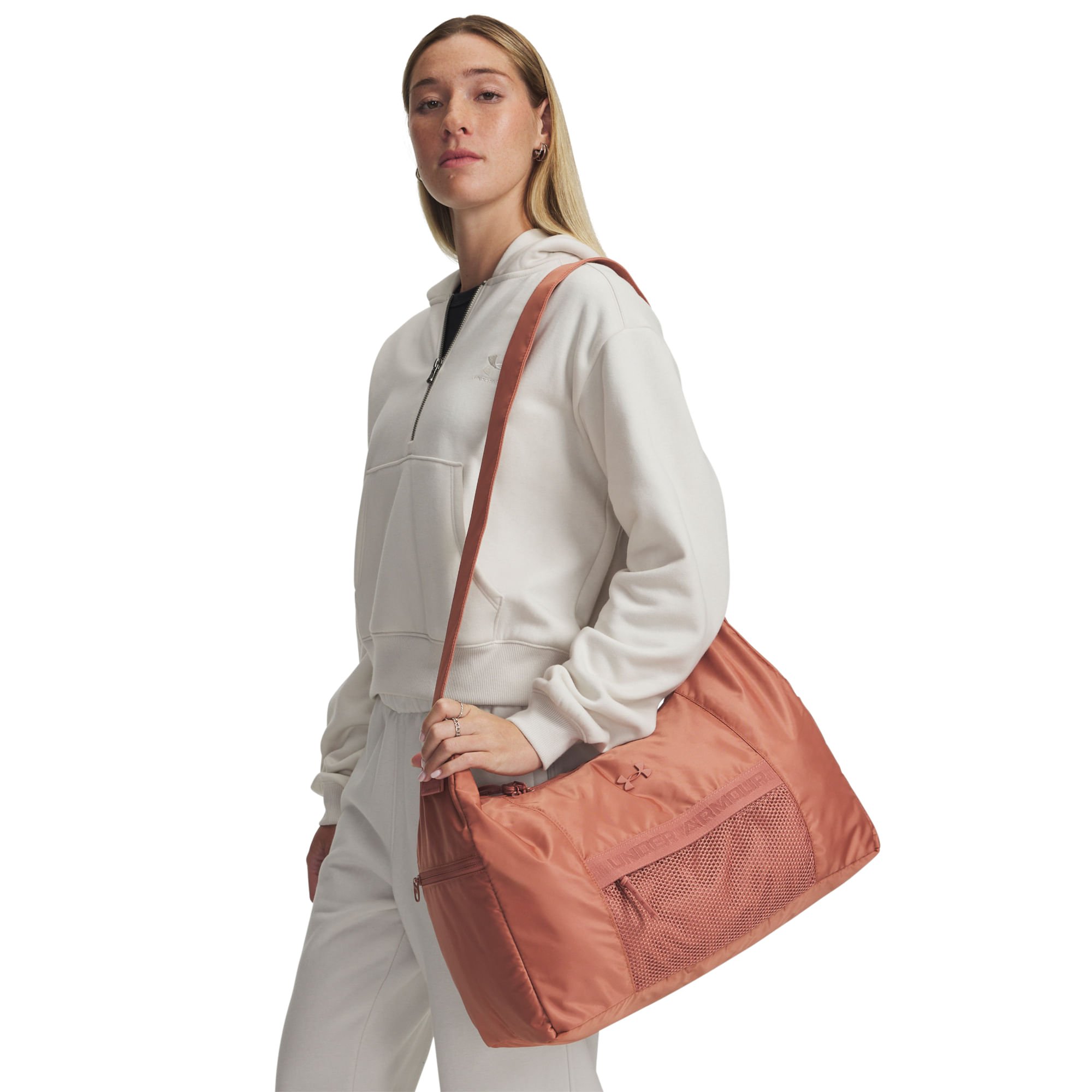 Mala Sportstyle Under Armour Slouchy Duffle Salmão 5