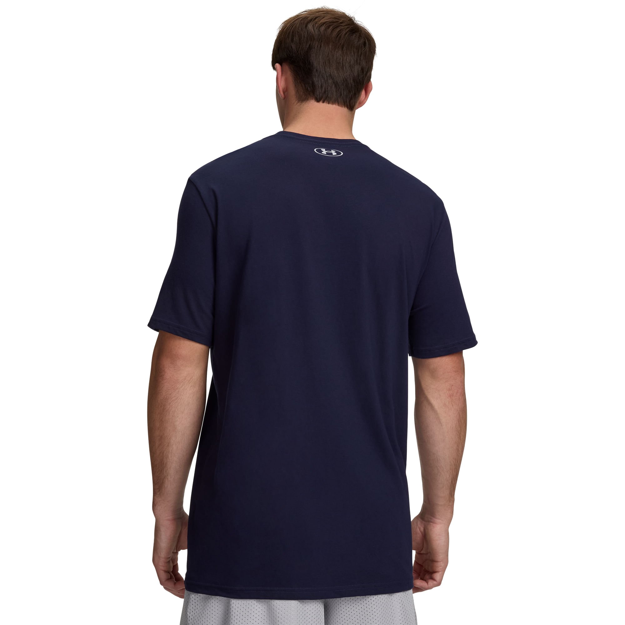 Camiseta Sportstyle Under Armour Foundantion Update Masculina Azul Marinho 2