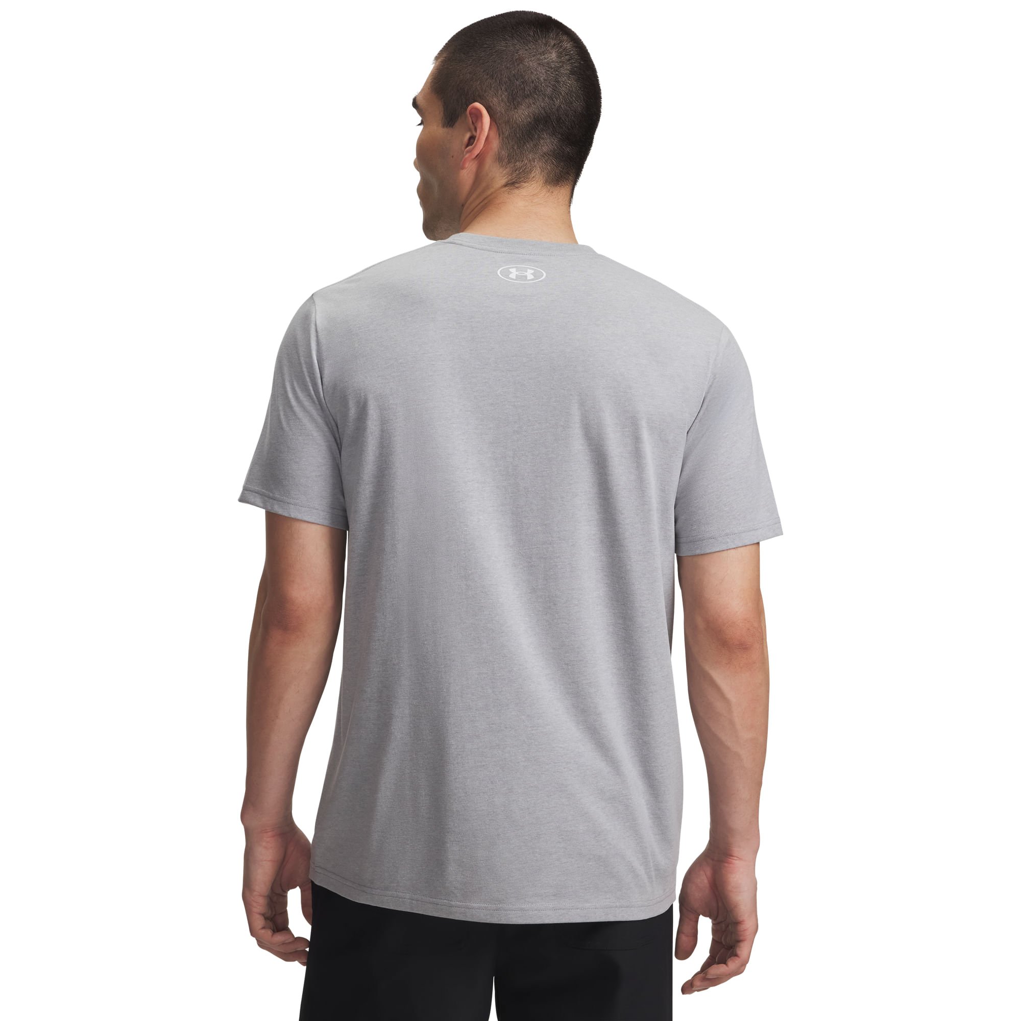 Camiseta Sportstyle Under Armour Logo Update Masculina Cinza 2