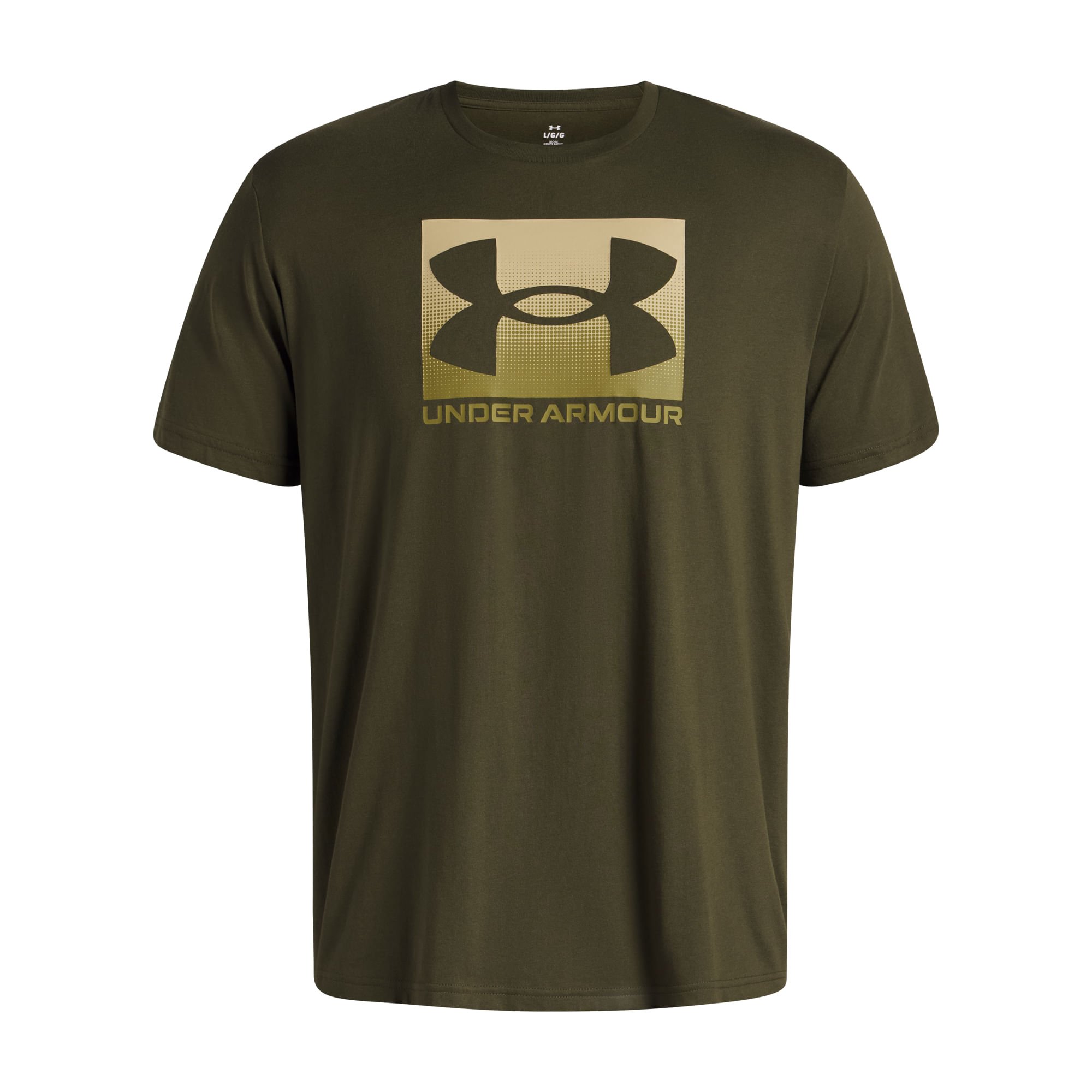 Camiseta de Treino Under Armour Boxed Sports Masculina Verde 3