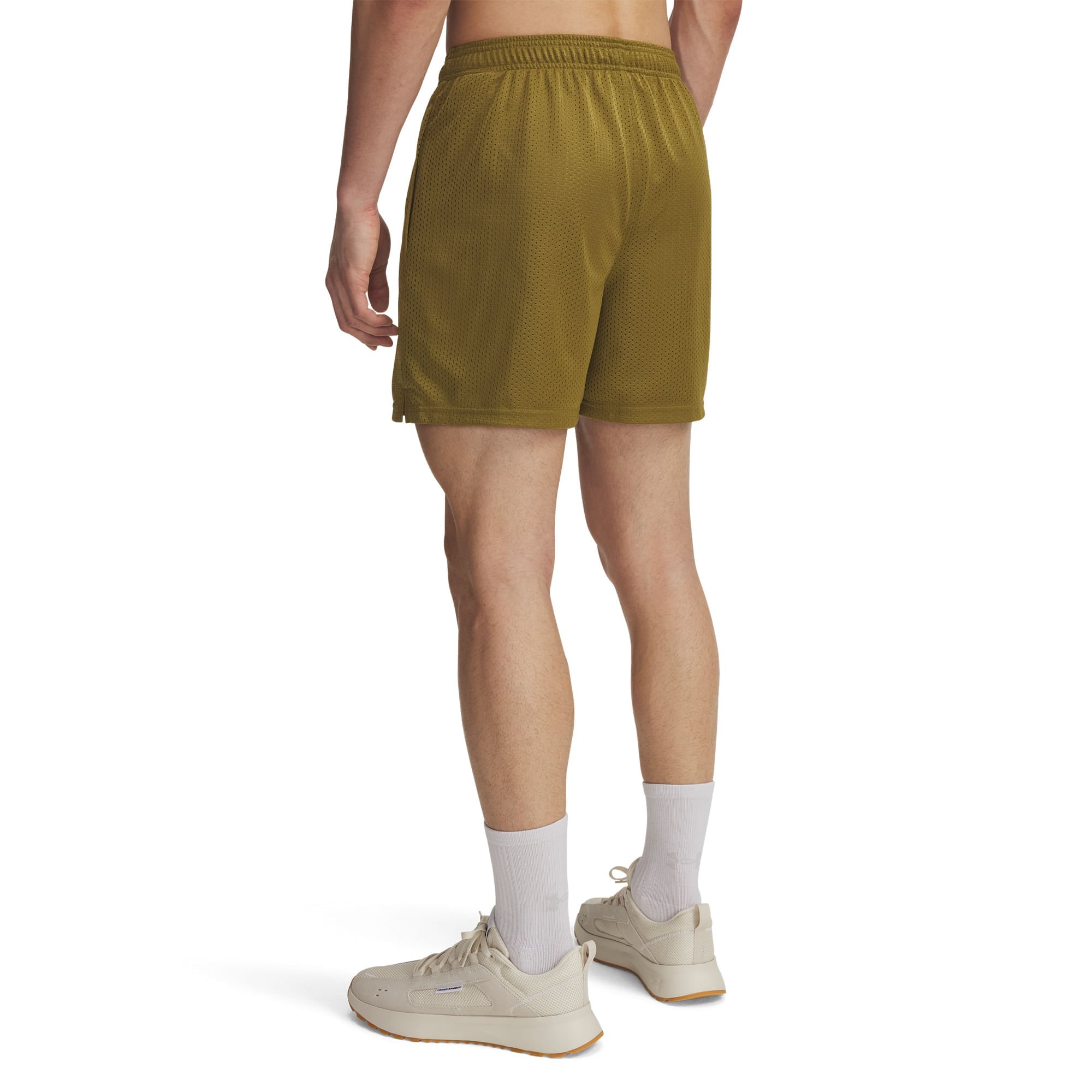 Shorts de Treino Under Armour Essential Mesh Masculino Verde 2