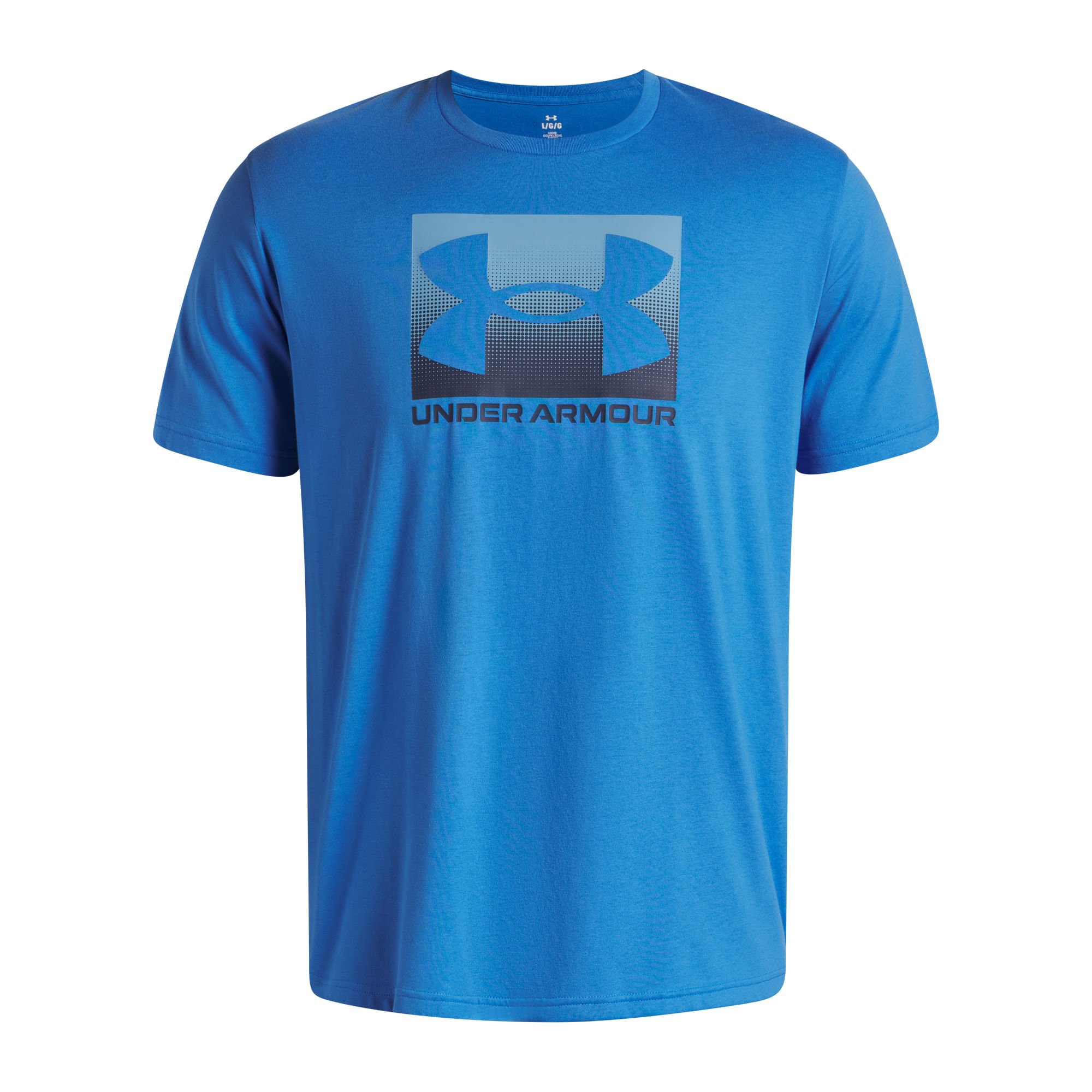 Camiseta de Treino Under Armour Boxed Sports Masculina Azul 3