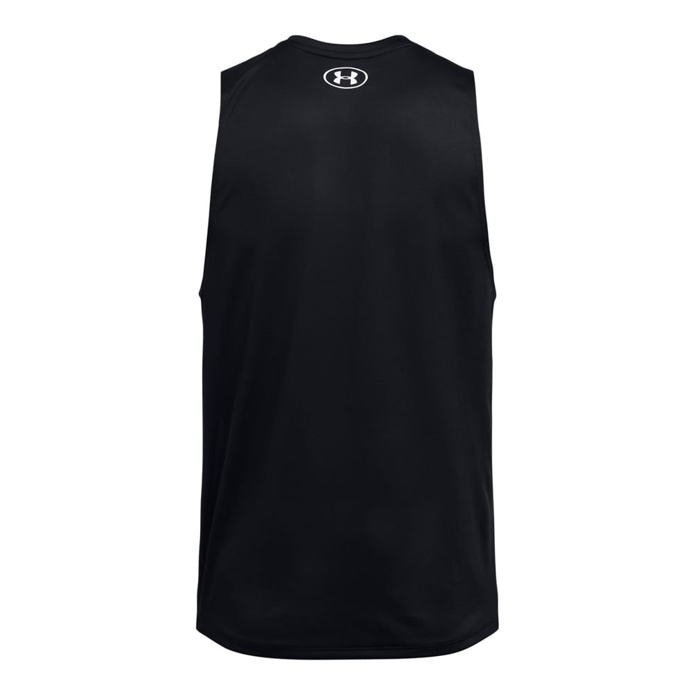 Regata de Treino Under Armour Tech Tank Masculina Preto 4