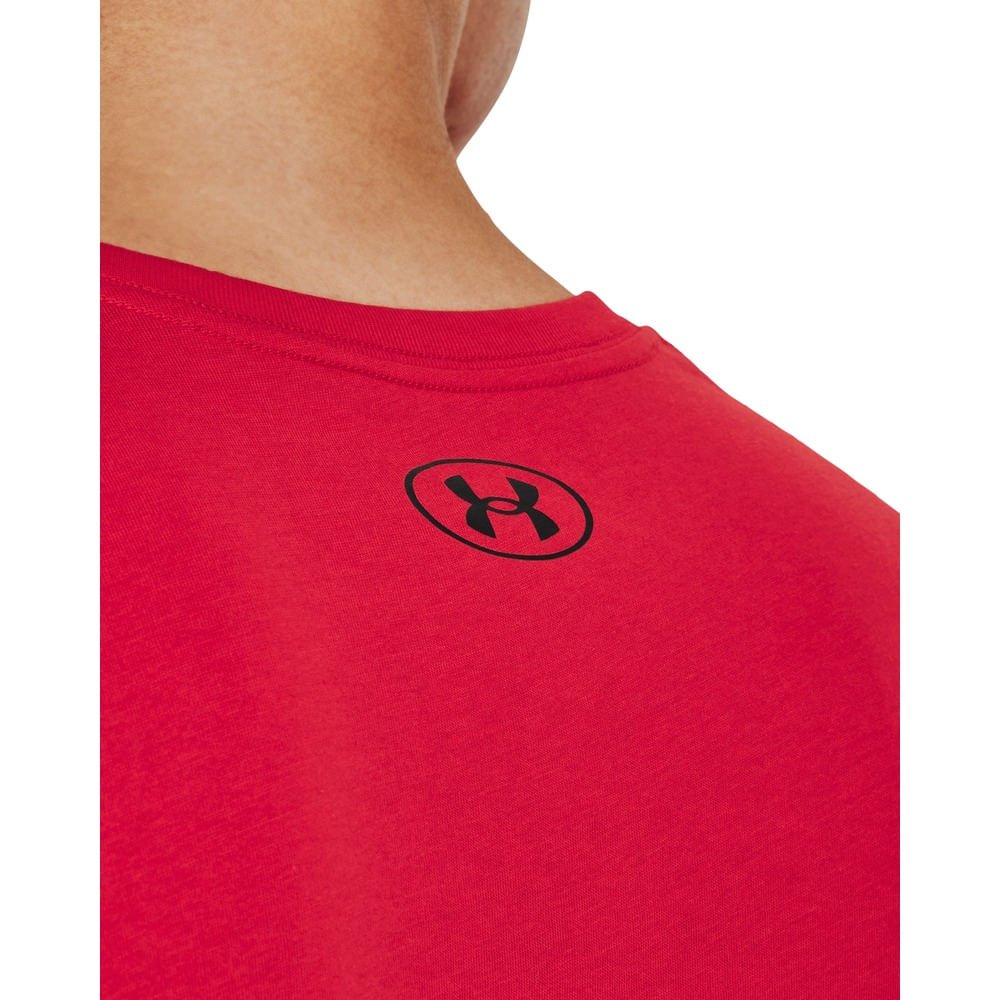 Camiseta Sportstyle Under Armour Left Chest Masculina Vermelho 5