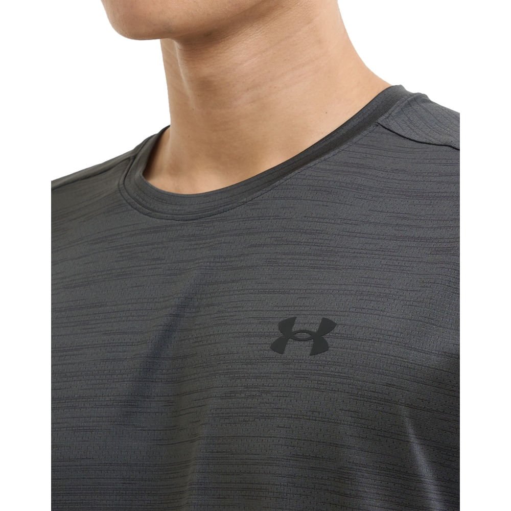 Camiseta de Treino Under Armour Tech Vent Masculina Preto 4