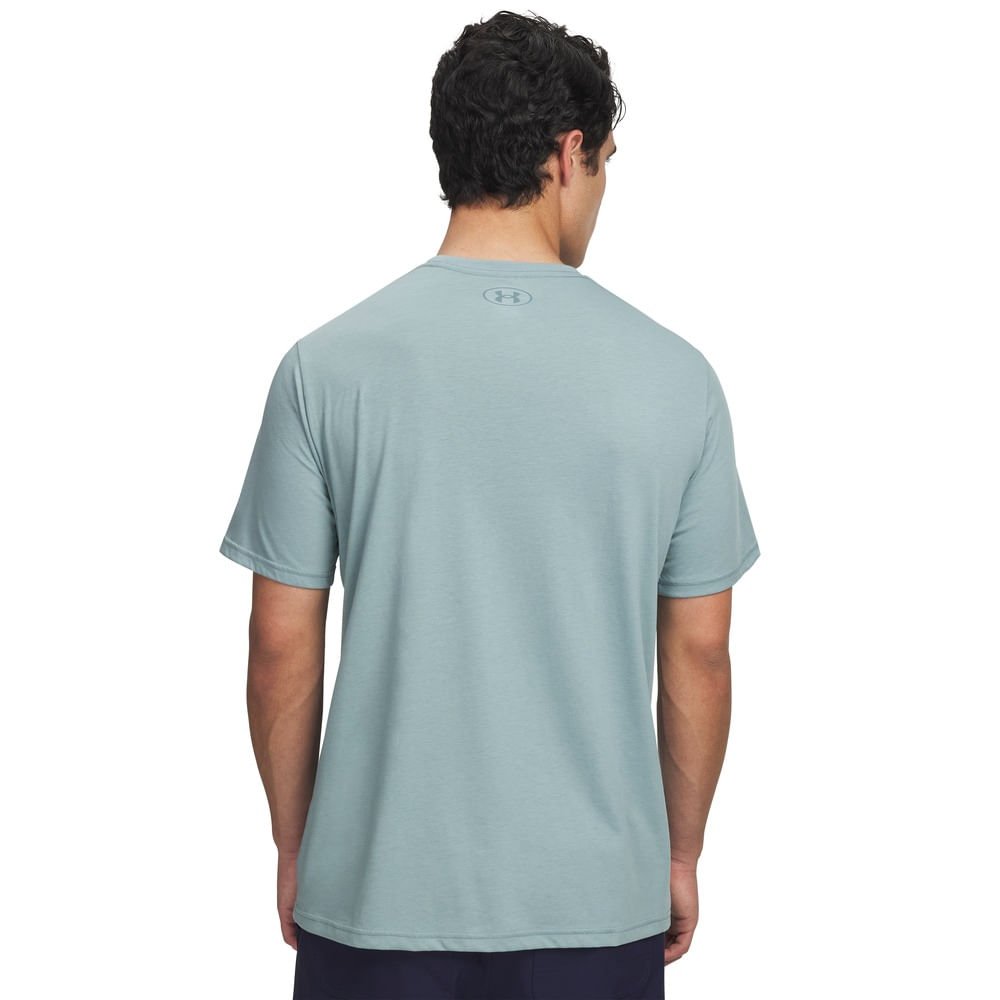 Camiseta Sportstyle Under Armour Left Chest Masculina Verde 2