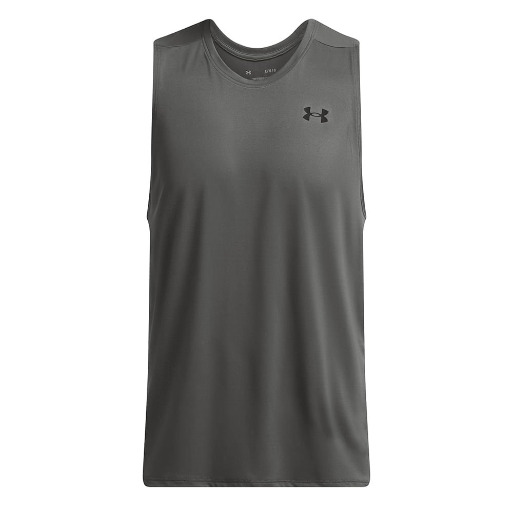 Regata de Treino Under Armour Velocity Muscle Masculino Cinza 5