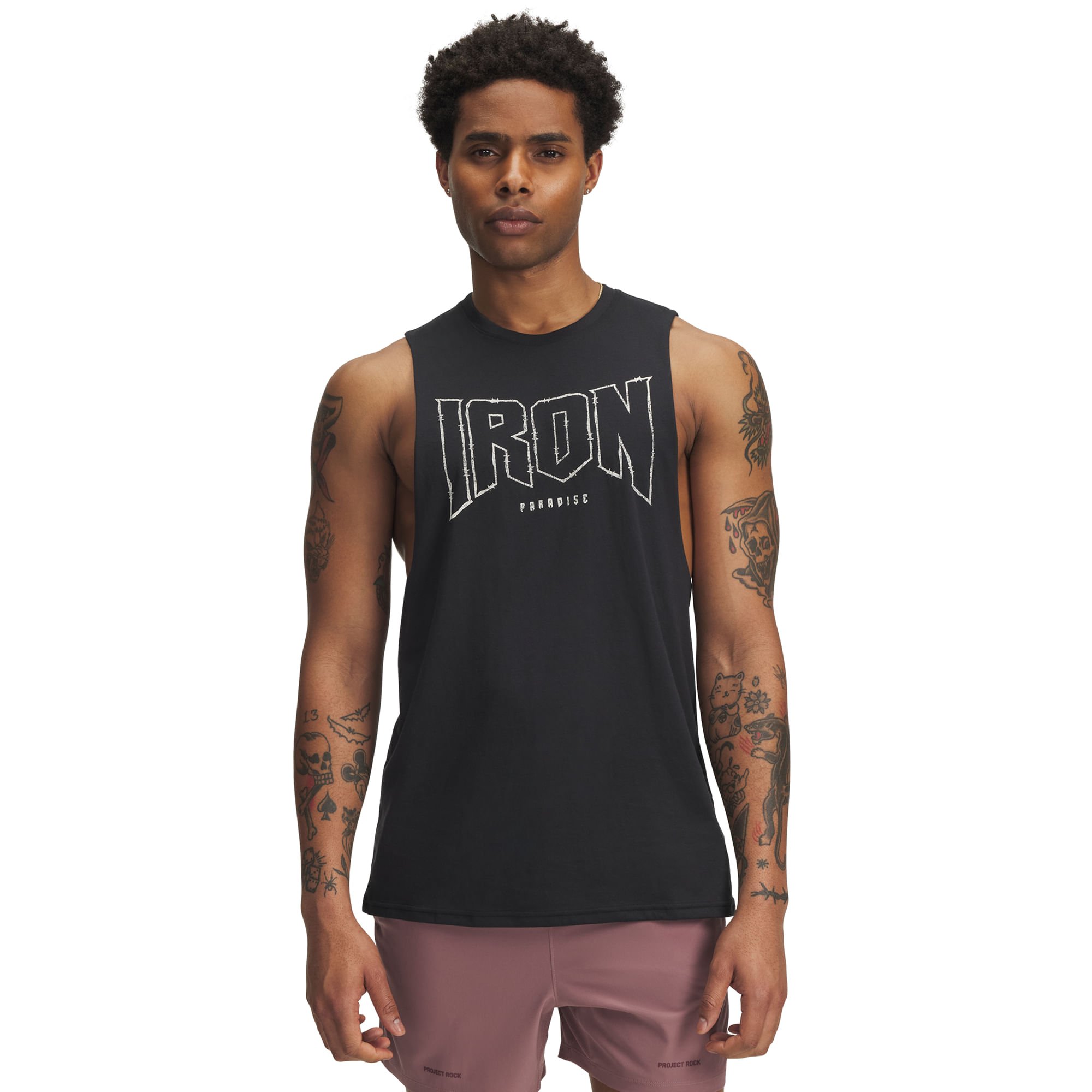 Regata Sporstyle Under Armour Project Rock Payoff Tank Masculina