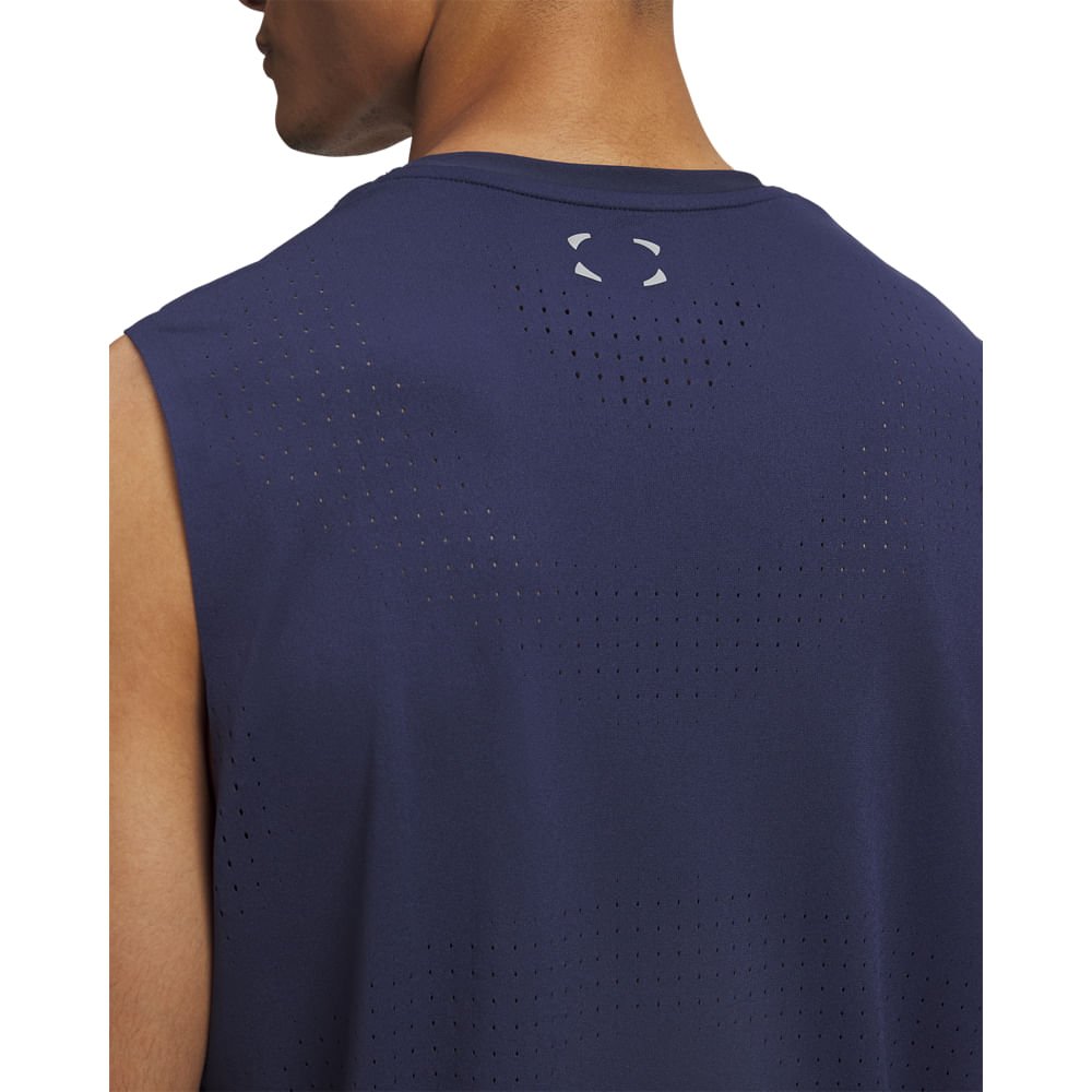 Regata de Treino Under Armour Halo Vent SL Masculina Azul Marinho 4