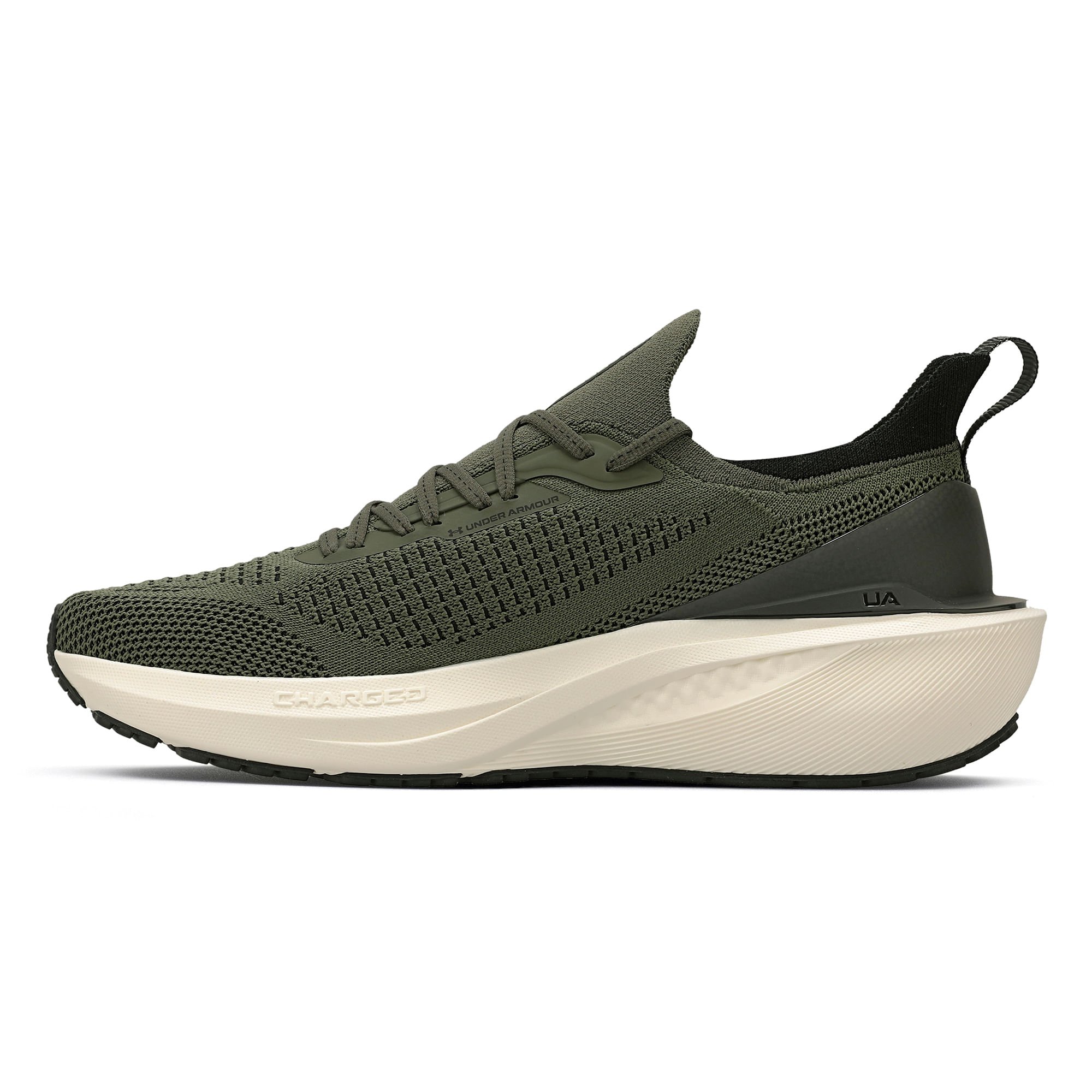 Tênis de Corrida Under Armour Charged Quicker 2 Masculino Verde 4