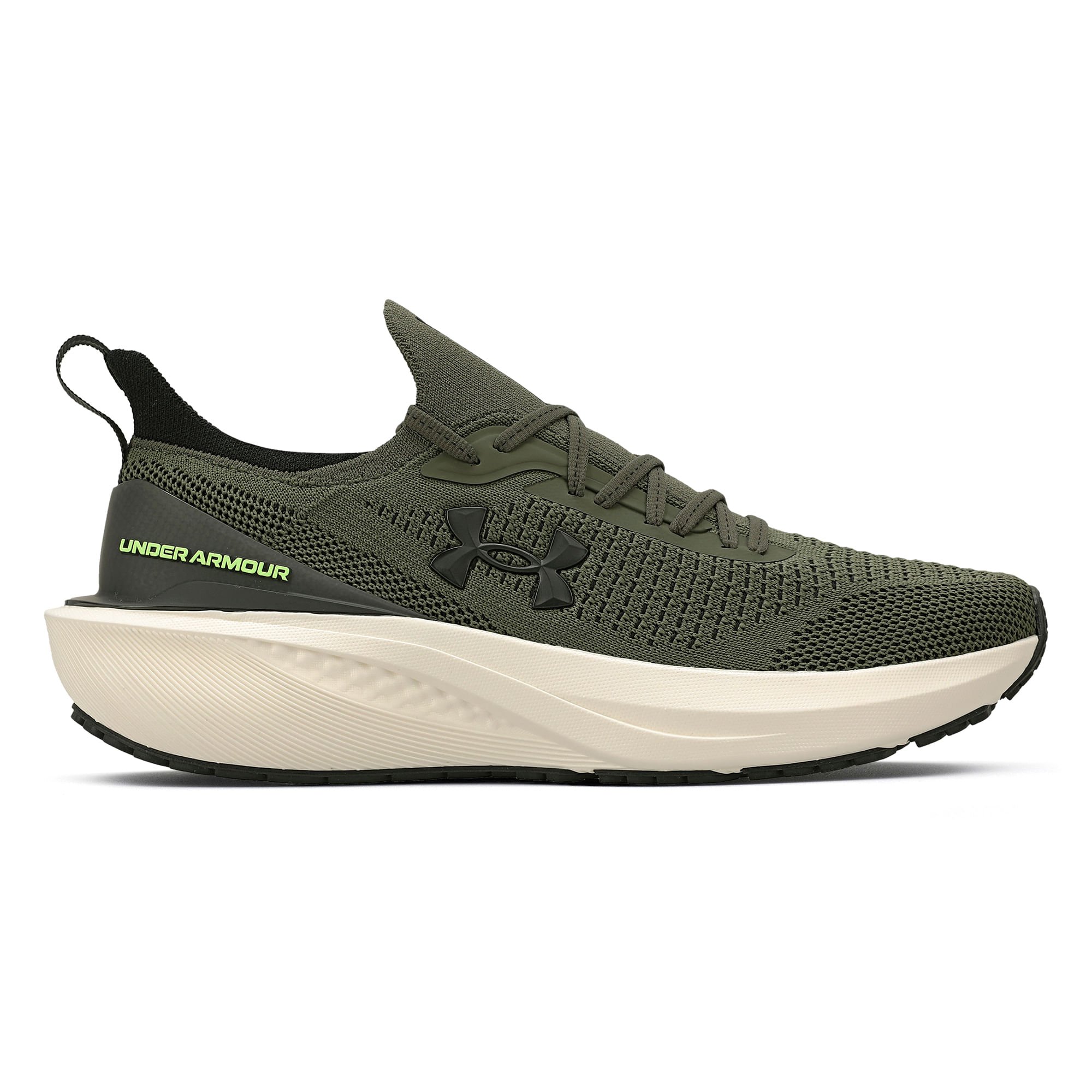 Tênis de Corrida Under Armour Charged Quicker 2 Masculino Verde 6