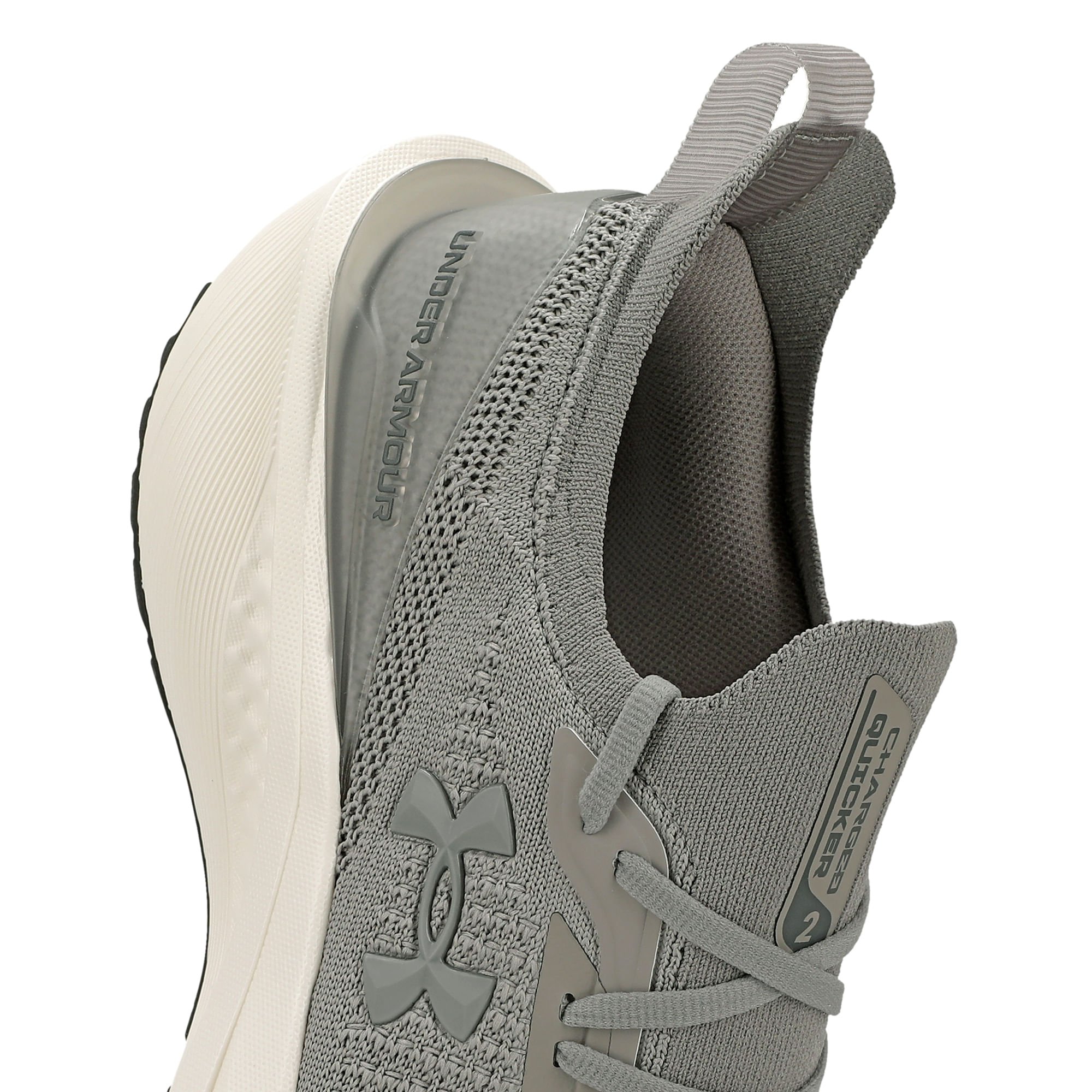 Tênis de Corrida Under Armour Charged Quicker 2 Masculino Cinza 8