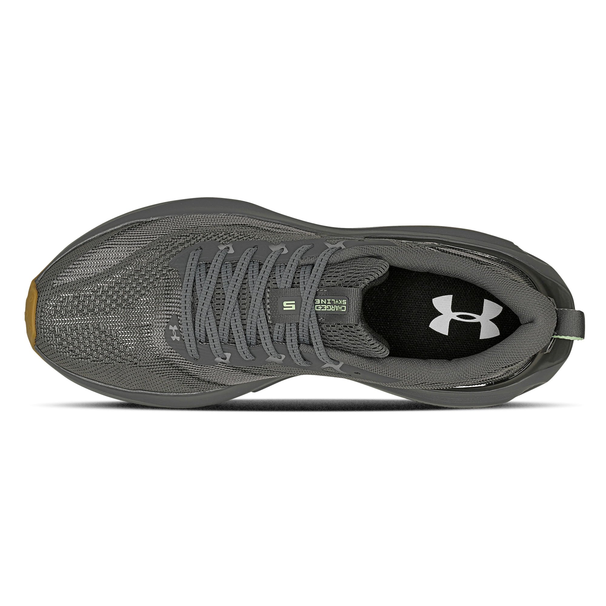 Tênis de Corrida Under Armour Charged Skyline 5 Masculino Cinza 2
