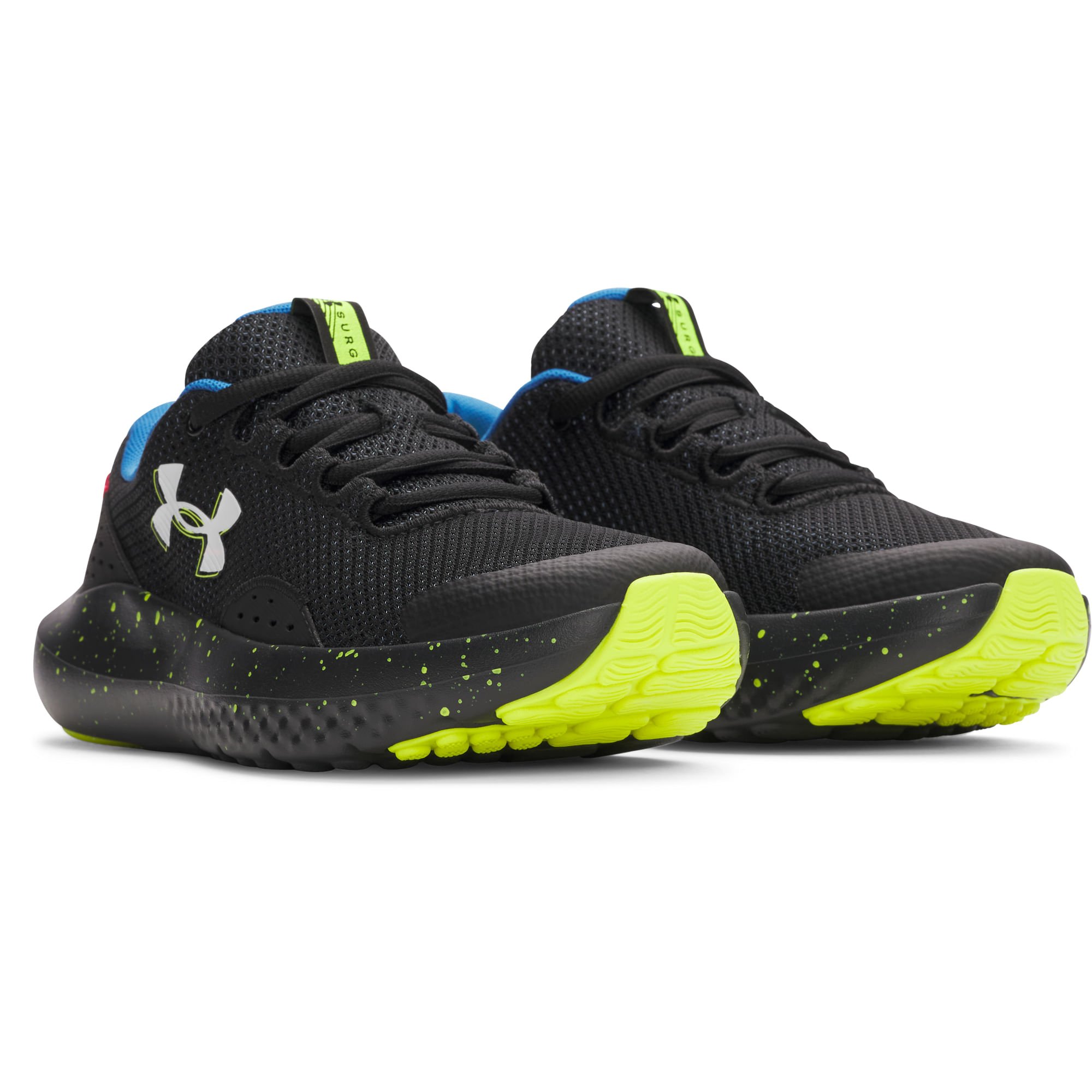 Tênis Under Armour BGS Surge 4 Infantil Preto 2