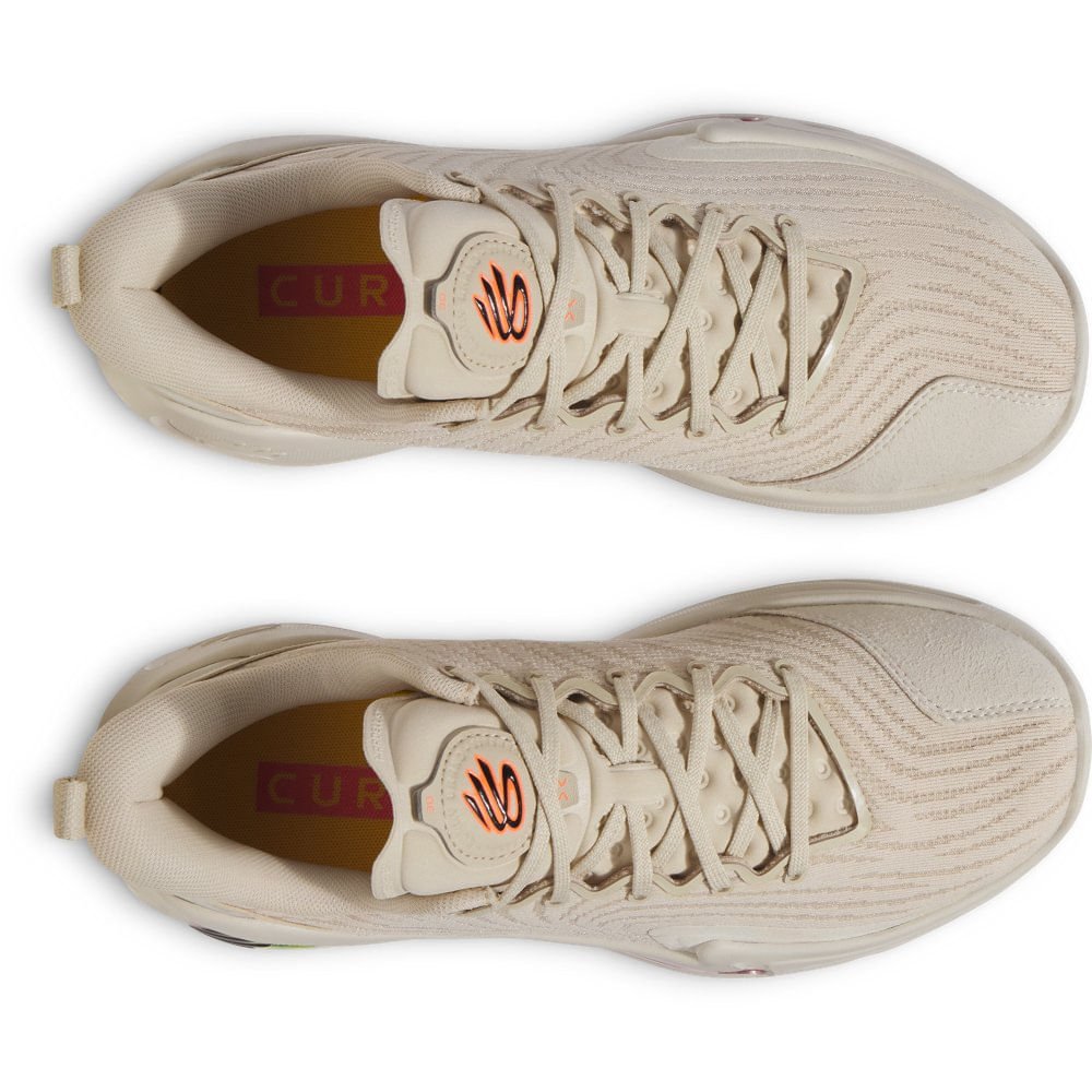 Tênis de Basquete Under Armour Curry Saturn Bege 3