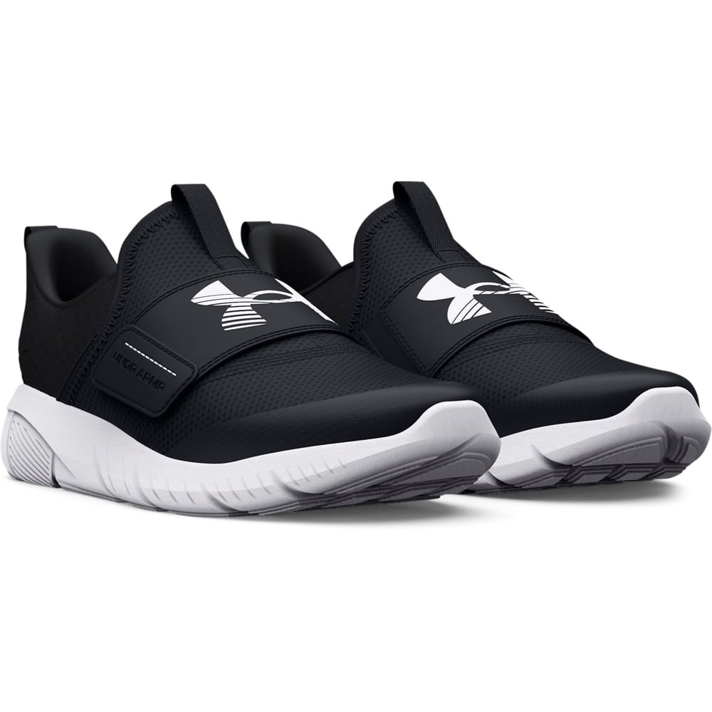 Tênis de Corrida Under Armour Flash Infantil Preto 2