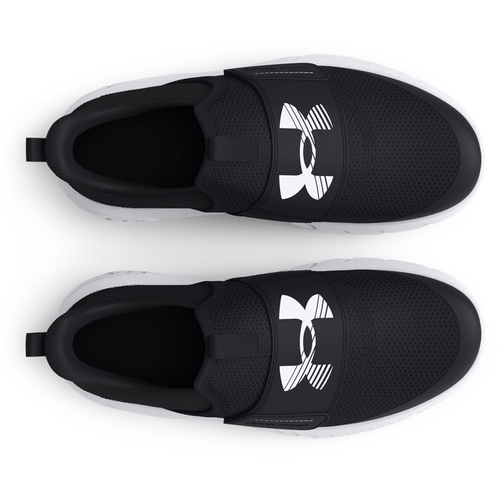 Tênis de Corrida Under Armour Flash Infantil Preto 4