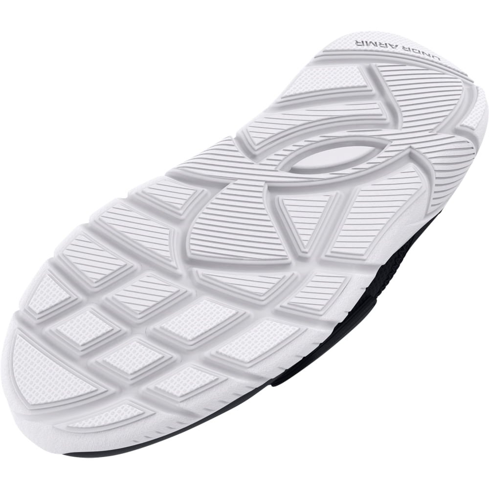 Tênis de Corrida Under Armour Flash Infantil Preto 5