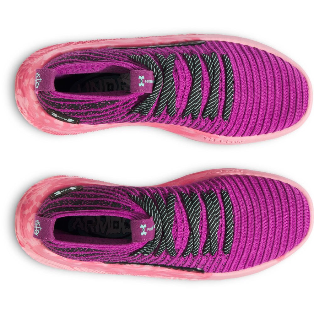 Tênis de Basquete Under Armour Flow Futr X Elit Roxo 3