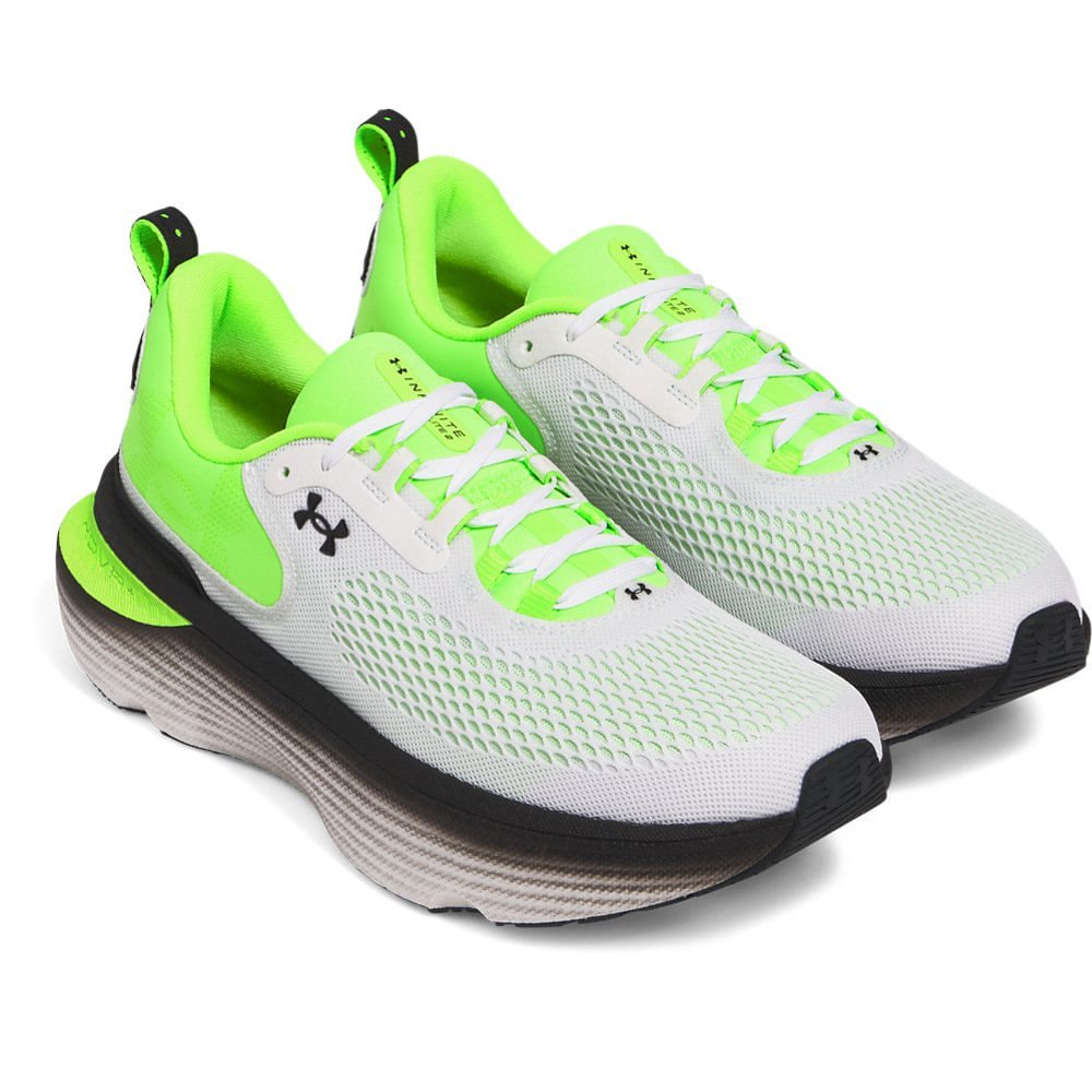 Tênis de Corrida Under Armour Infinite Elite 2 Masculino Branco 3