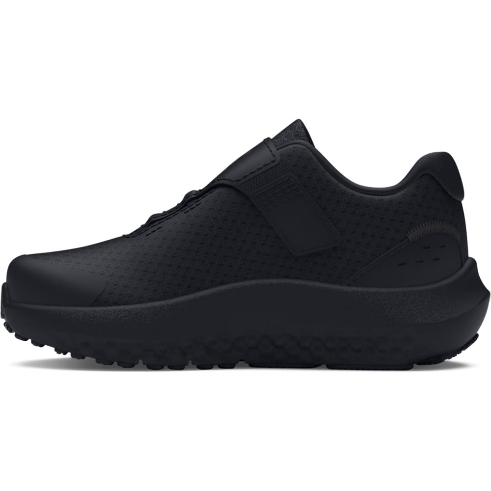 Tênis de Corrida Under Armour Surge 4 Infantil Preto 4