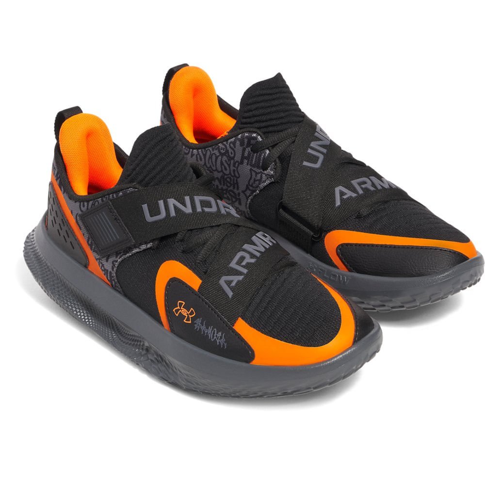 Tênis de Basquete Under Armour Flow Futr X 4 Preto 2