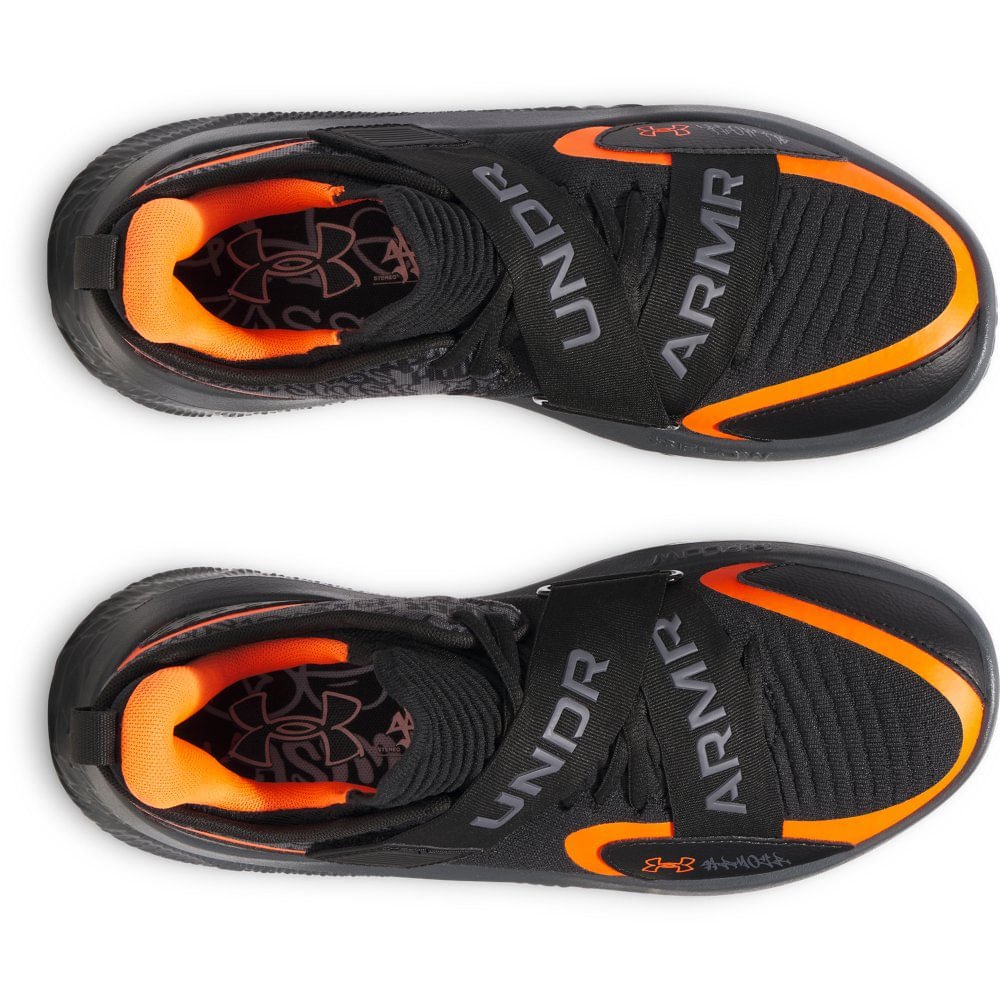 Tênis de Basquete Under Armour Flow Futr X 4 Preto 3